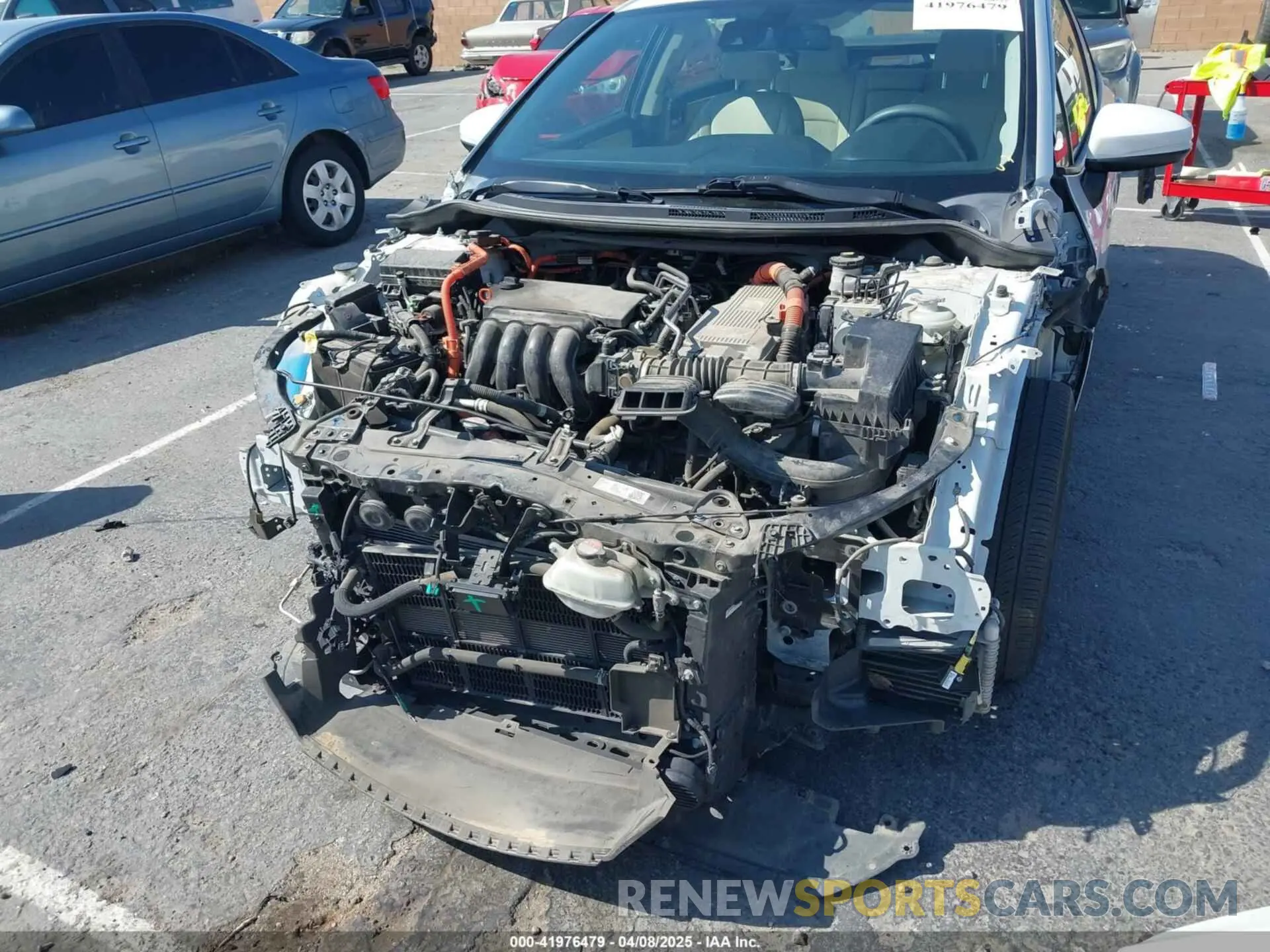 6 Photograph of a damaged car JHMZC5F15KC004170 HONDA CLARITY PLUG-IN HYBRID 2019