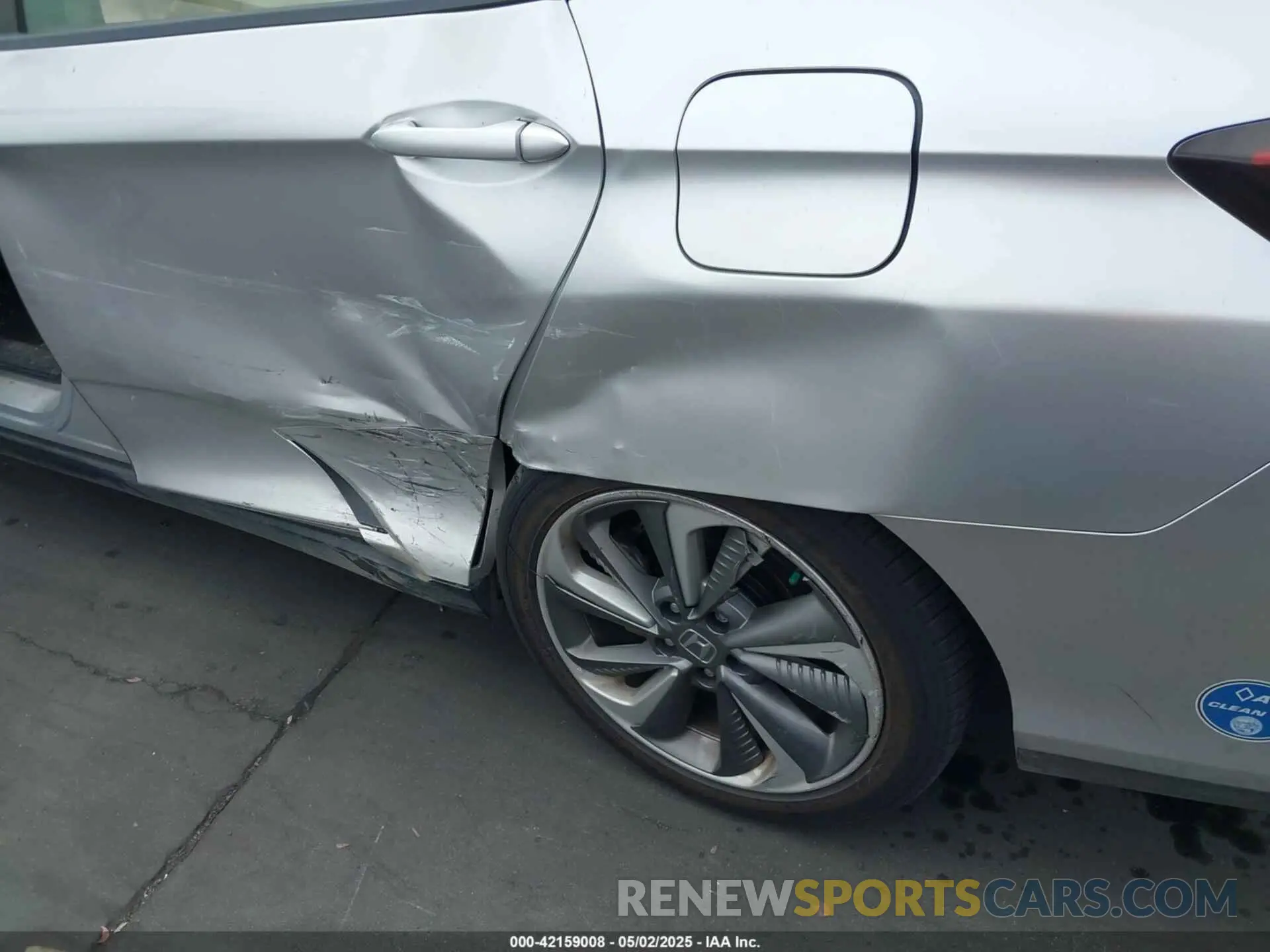 6 Photograph of a damaged car JHMZC5F16LC002204 HONDA CLARITY PLUG-IN HYBRID 2020