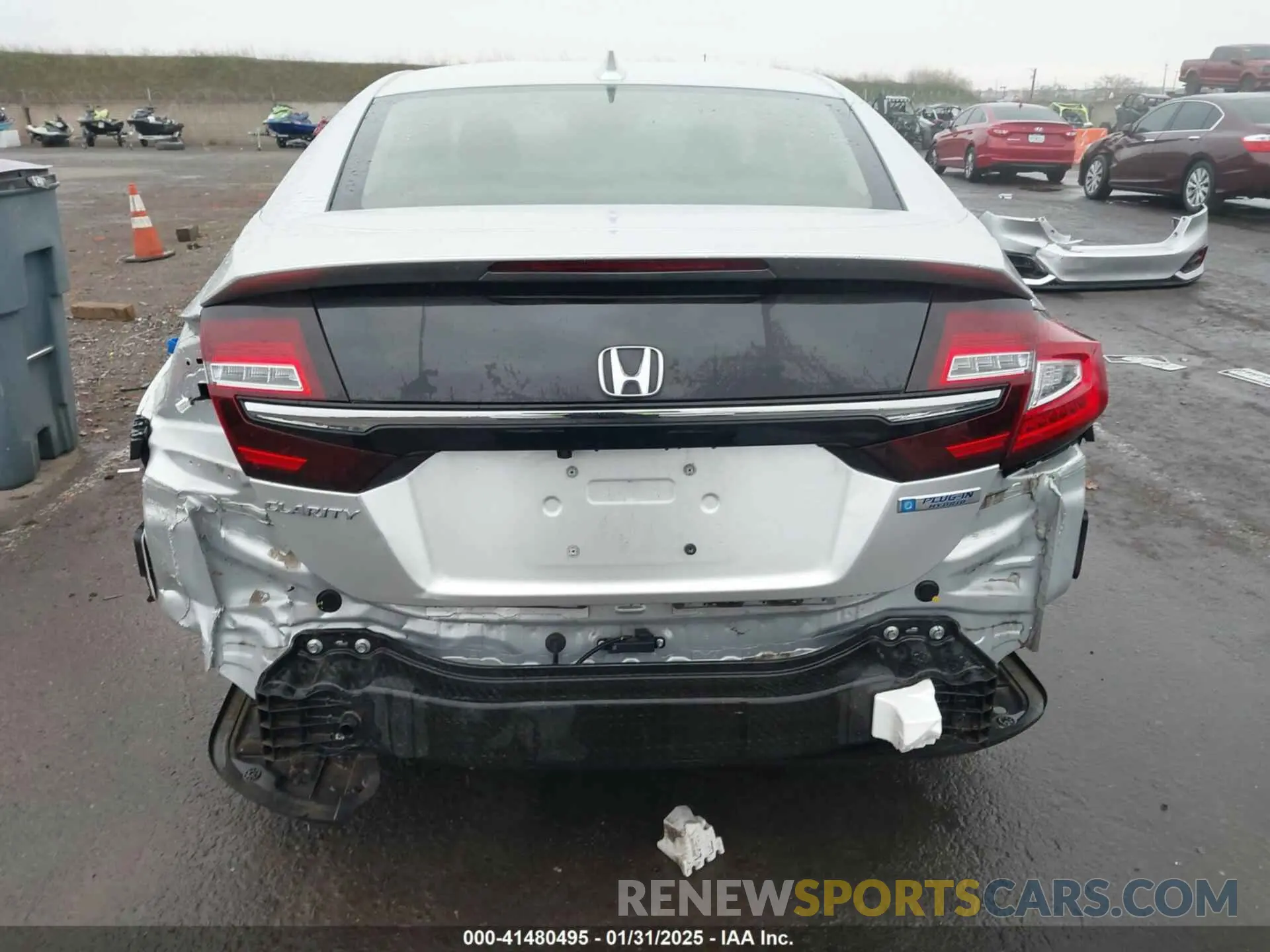 17 Фотография поврежденного автомобиля JHMZC5F11MC002032 HONDA CLARITY PLUG-IN HYBRID 2021