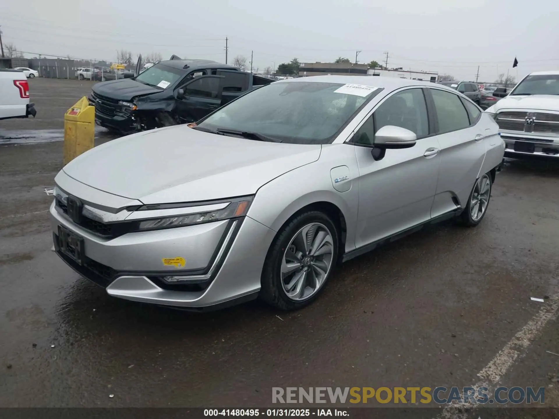 2 Фотография поврежденного автомобиля JHMZC5F11MC002032 HONDA CLARITY PLUG-IN HYBRID 2021
