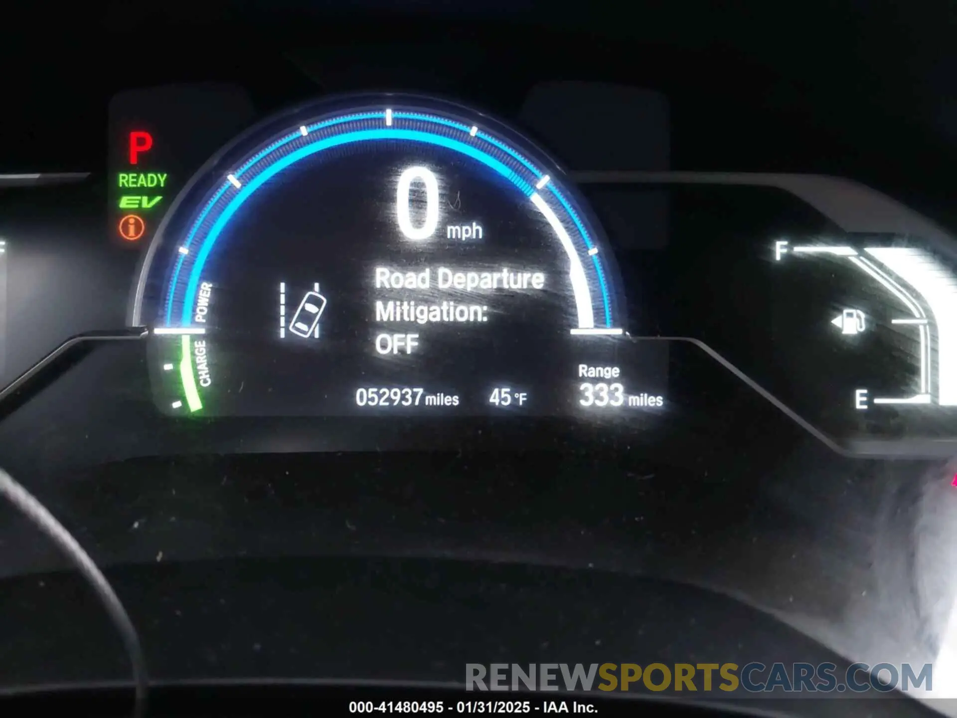 7 Фотография поврежденного автомобиля JHMZC5F11MC002032 HONDA CLARITY PLUG-IN HYBRID 2021