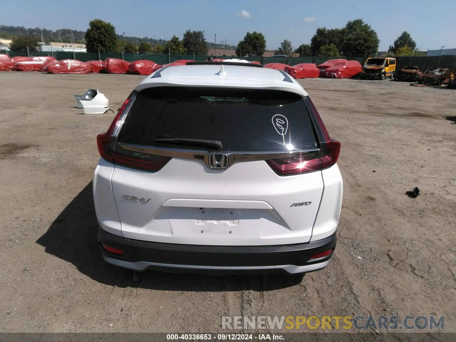 16 Photograph of a damaged car 2HKRW2H57HH615502 HONDA CR-V 2017