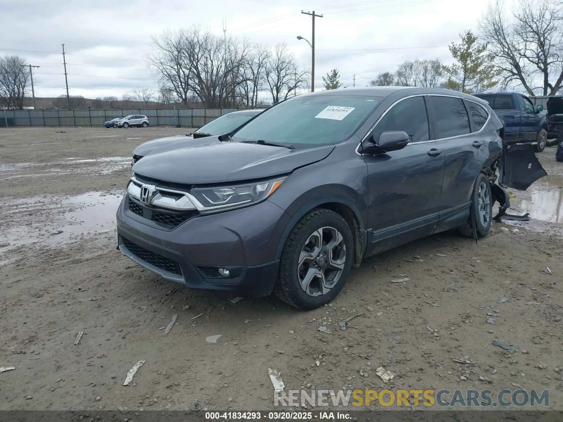 2 Photograph of a damaged car 2HKRW1H51KH516045 HONDA CR-V 2019