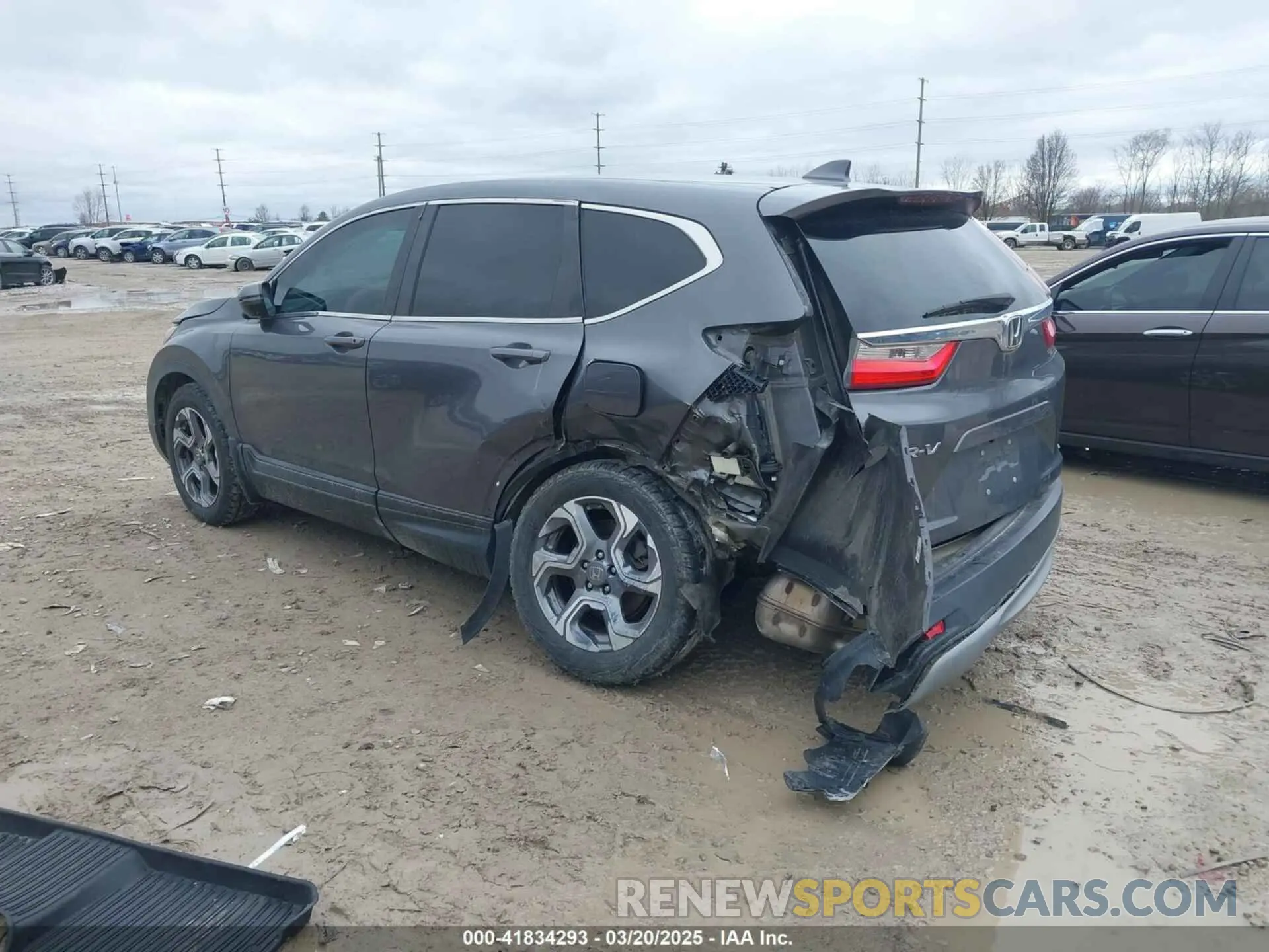 3 Photograph of a damaged car 2HKRW1H51KH516045 HONDA CR-V 2019