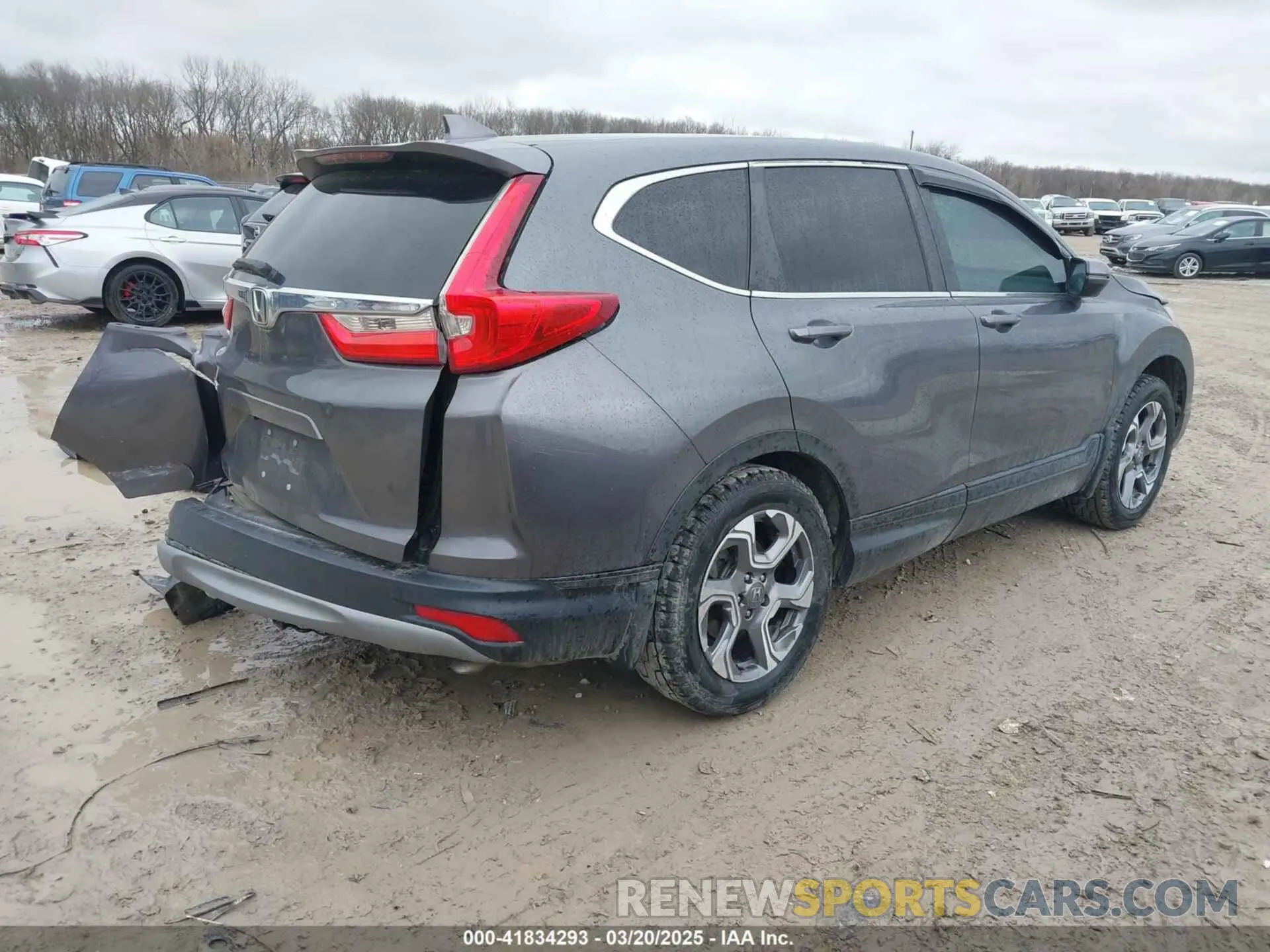 4 Photograph of a damaged car 2HKRW1H51KH516045 HONDA CR-V 2019