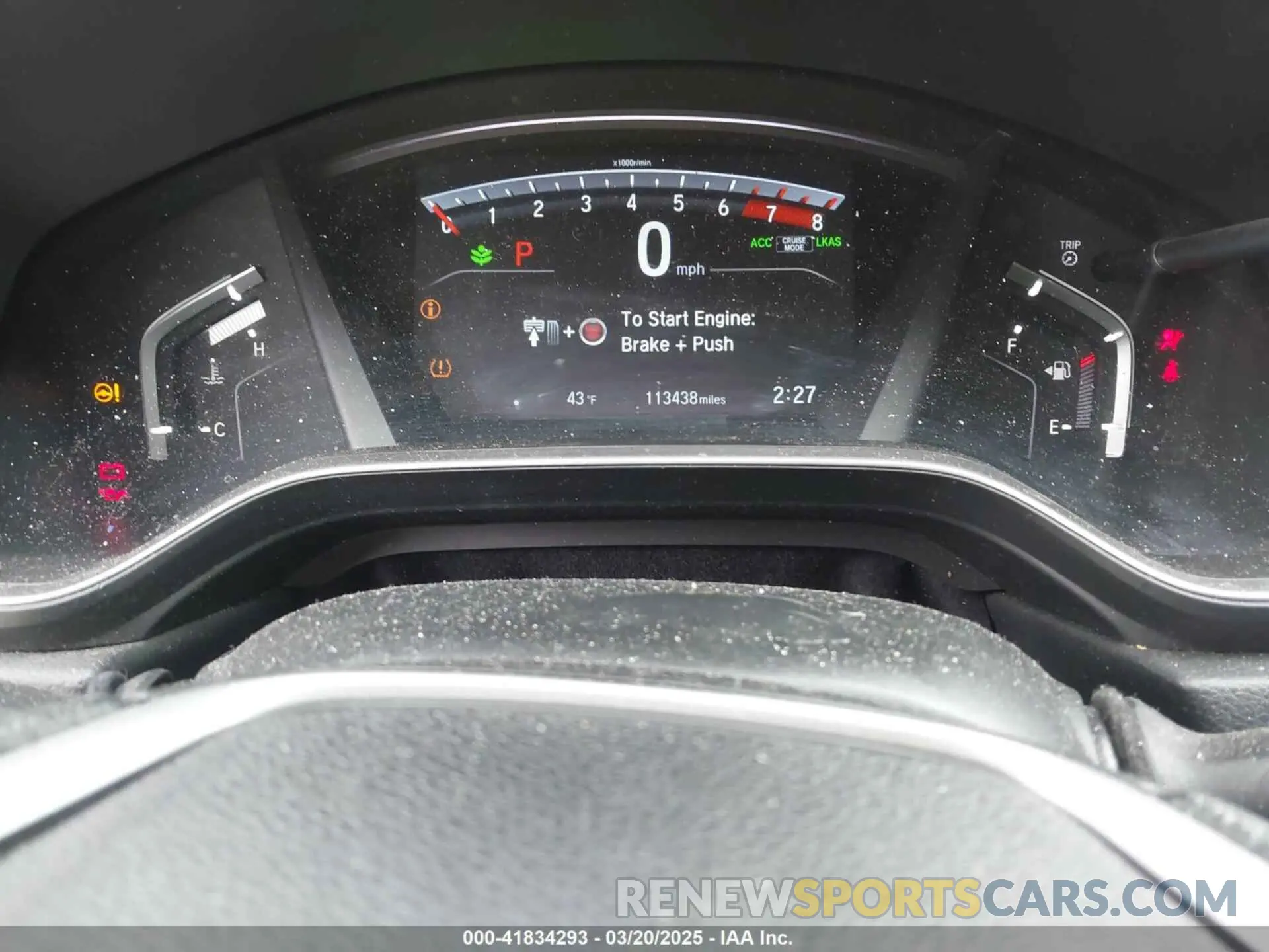 7 Photograph of a damaged car 2HKRW1H51KH516045 HONDA CR-V 2019