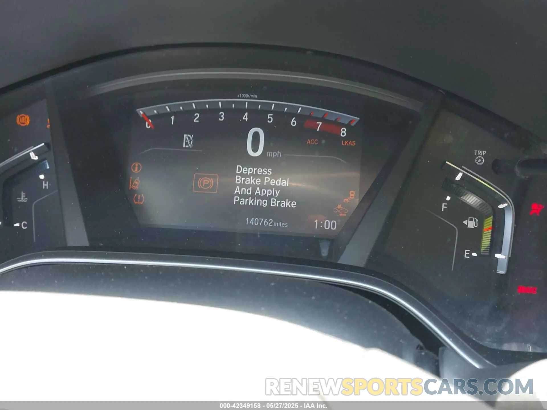 7 Photograph of a damaged car 2HKRW1H55KH504240 HONDA CR-V 2019