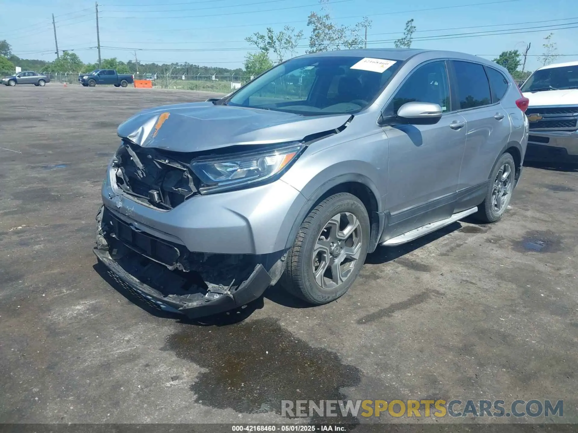 6 Photograph of a damaged car 2HKRW1H55KH515531 HONDA CR-V 2019