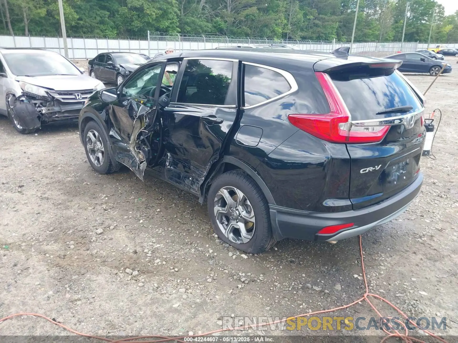 3 Фотография поврежденного автомобиля 2HKRW1H58KH513031 HONDA CR-V 2019