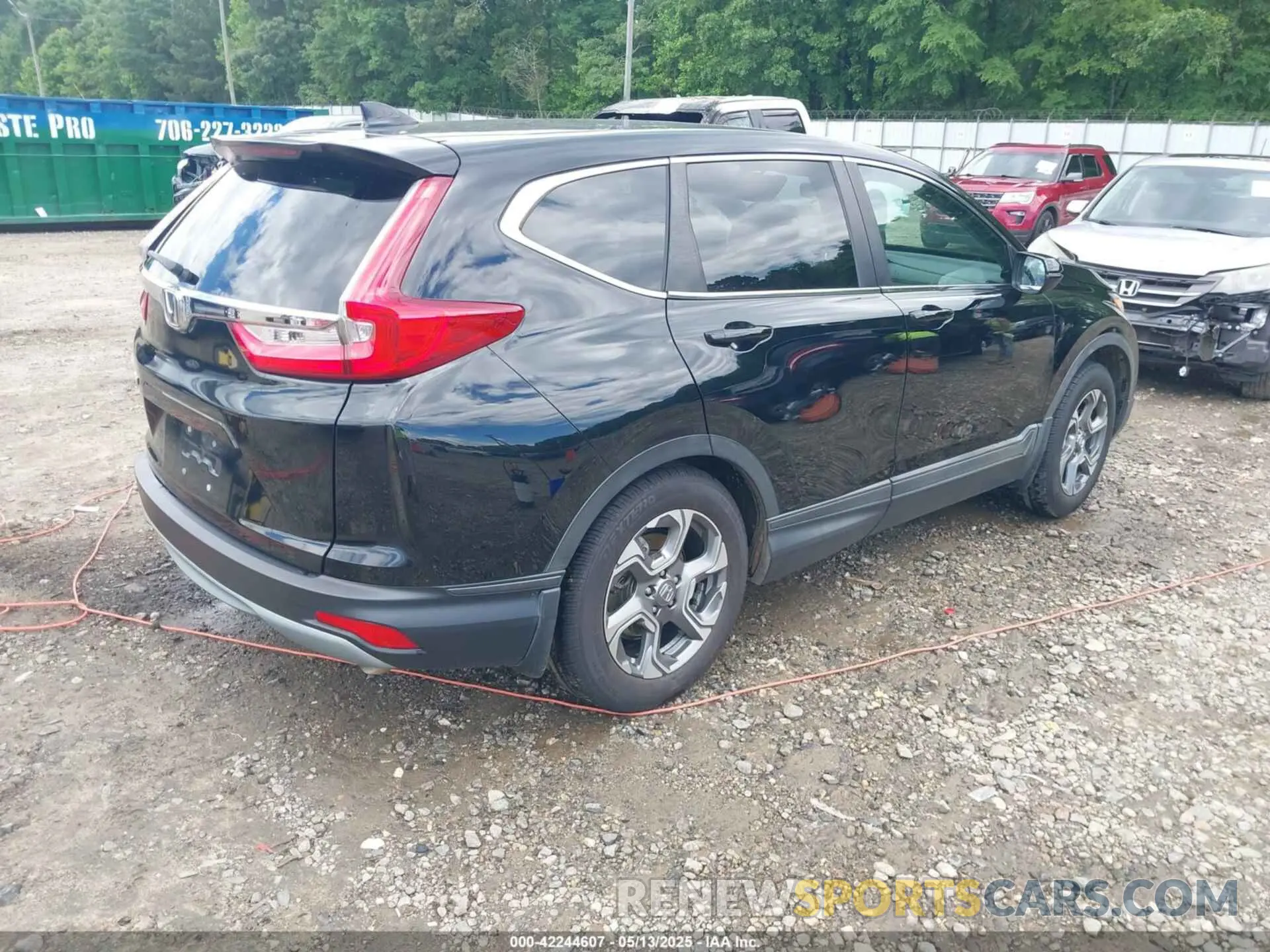 4 Фотография поврежденного автомобиля 2HKRW1H58KH513031 HONDA CR-V 2019