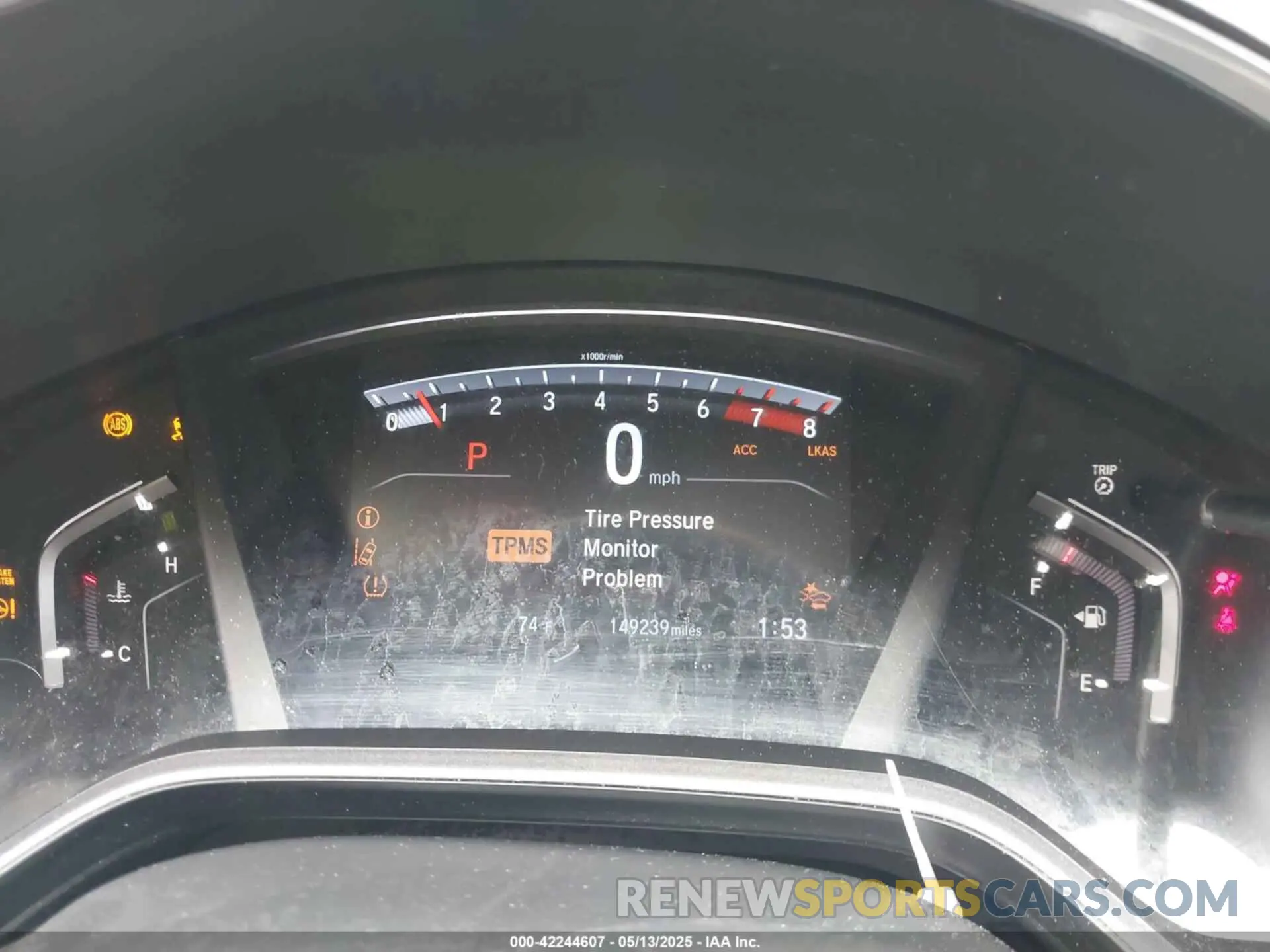 7 Фотография поврежденного автомобиля 2HKRW1H58KH513031 HONDA CR-V 2019
