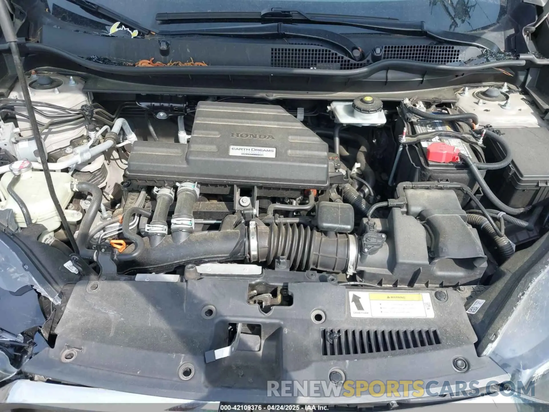 10 Photograph of a damaged car 2HKRW1H59KH502832 HONDA CR-V 2019