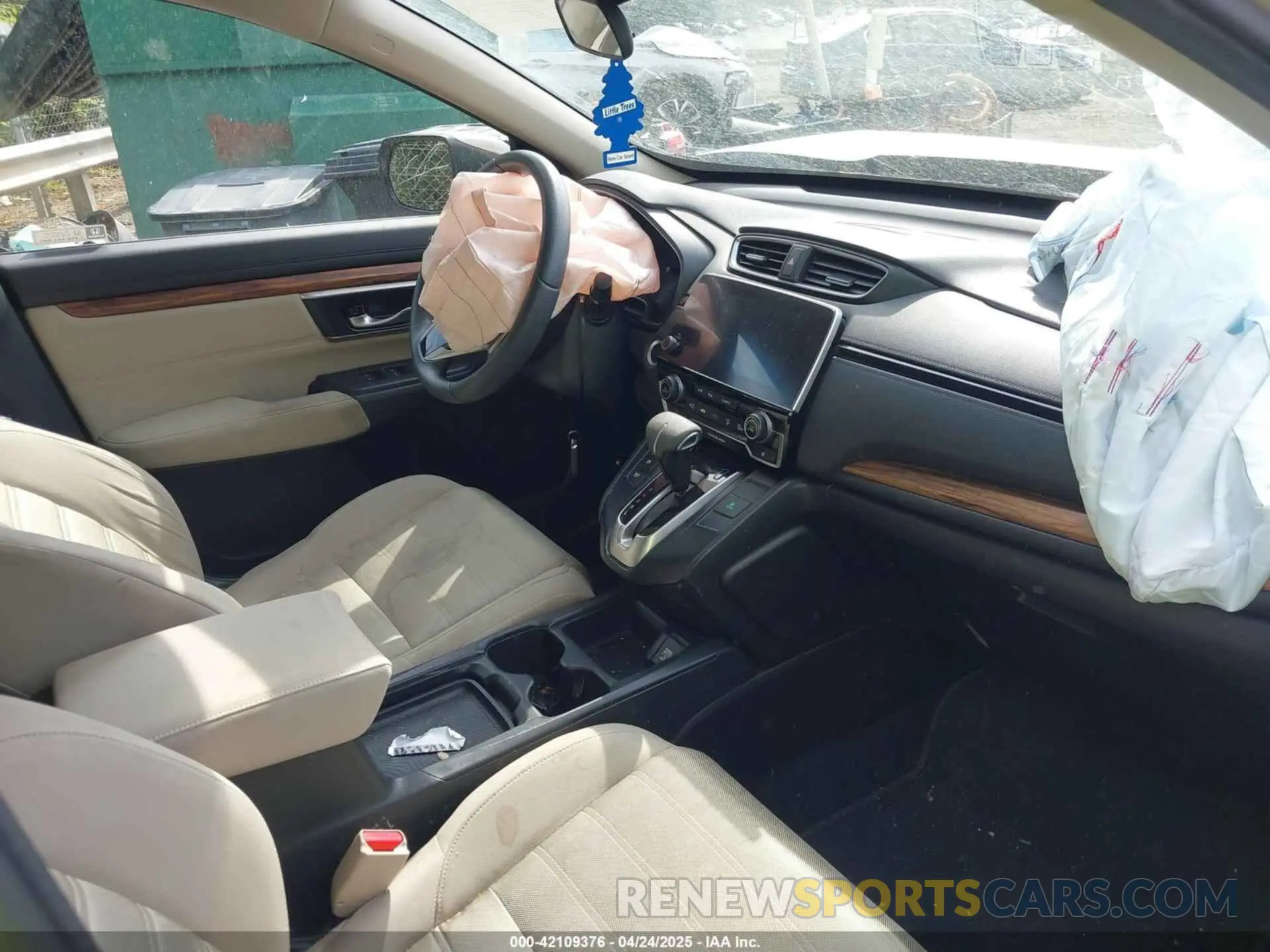 5 Photograph of a damaged car 2HKRW1H59KH502832 HONDA CR-V 2019