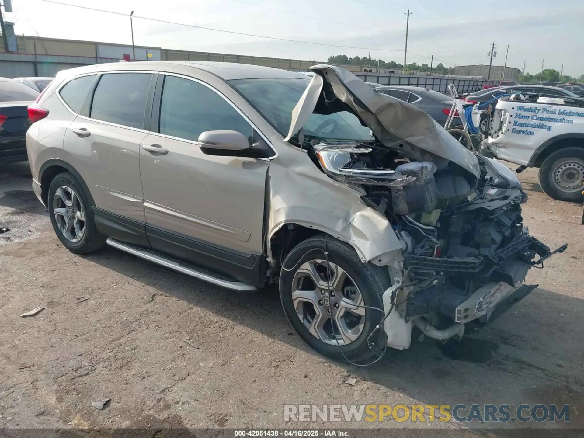 1 Фотография поврежденного автомобиля 2HKRW1H89KH502128 HONDA CR-V 2019