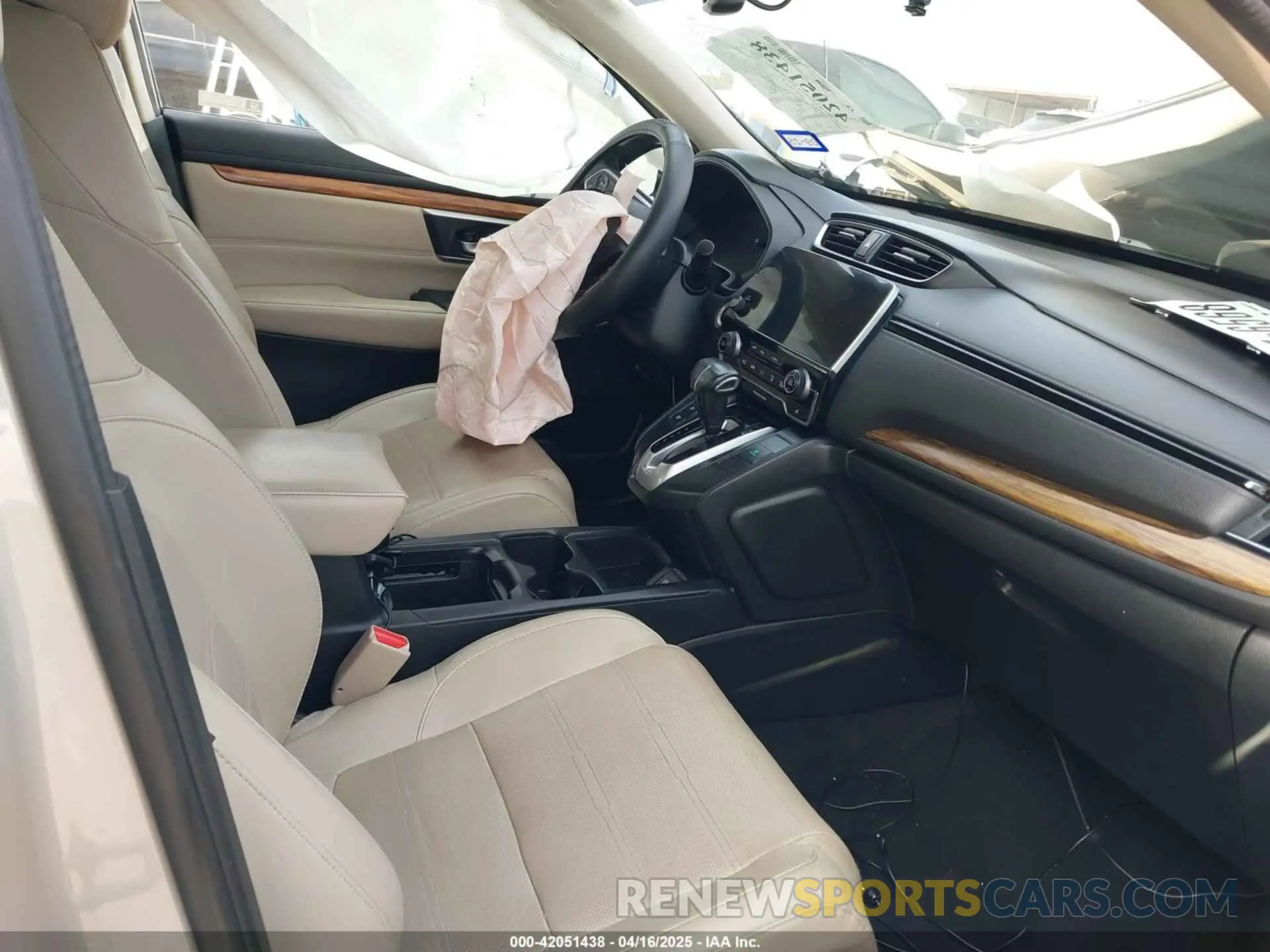 5 Фотография поврежденного автомобиля 2HKRW1H89KH502128 HONDA CR-V 2019