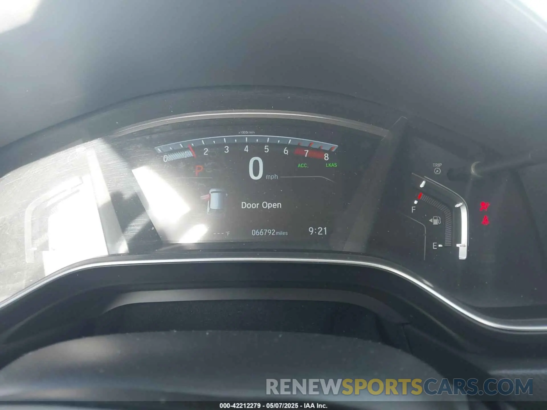 7 Photograph of a damaged car 2HKRW1H93KH505289 HONDA CR-V 2019
