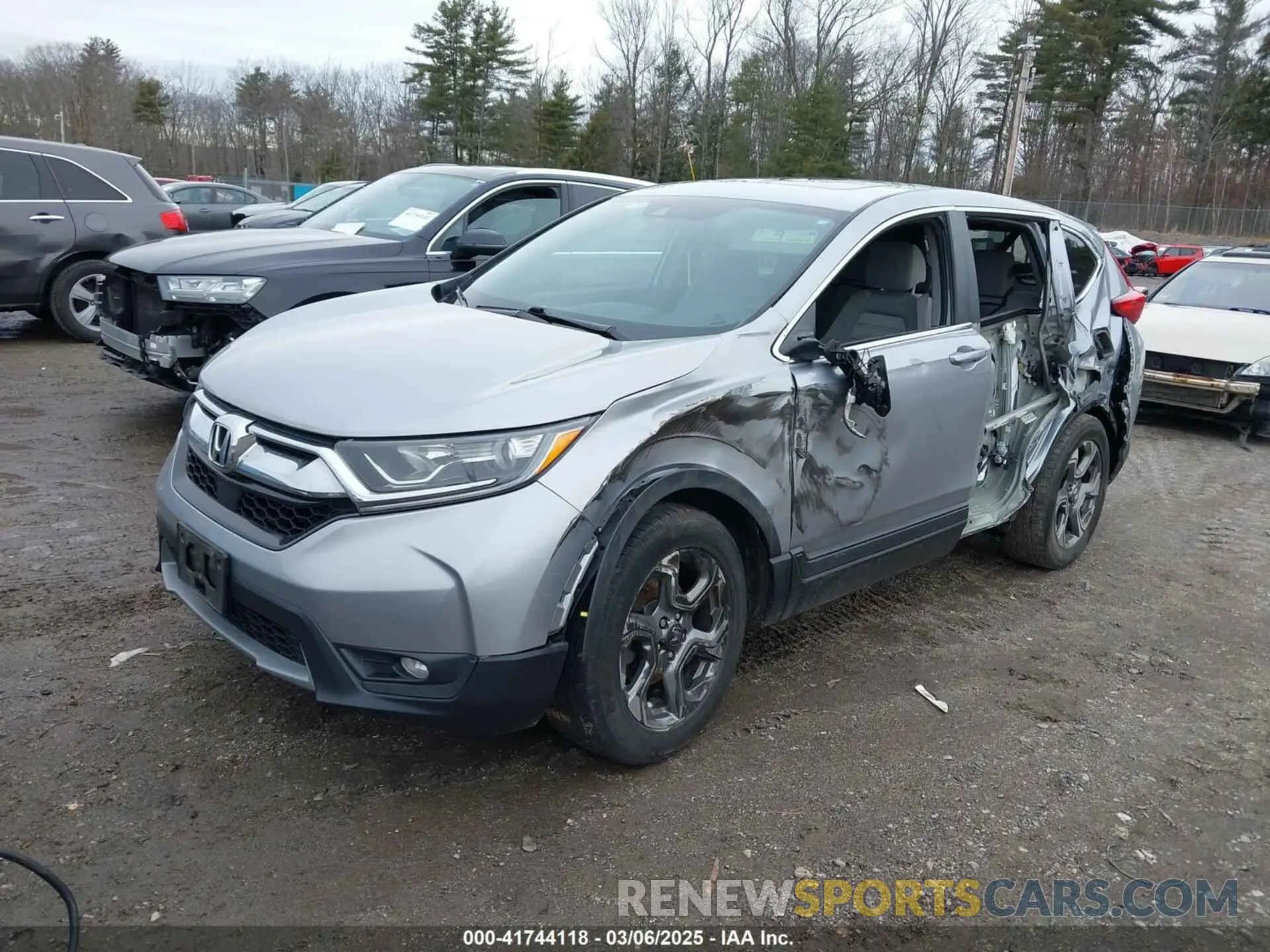 2 Фотография поврежденного автомобиля 2HKRW2H50KH649109 HONDA CR-V 2019