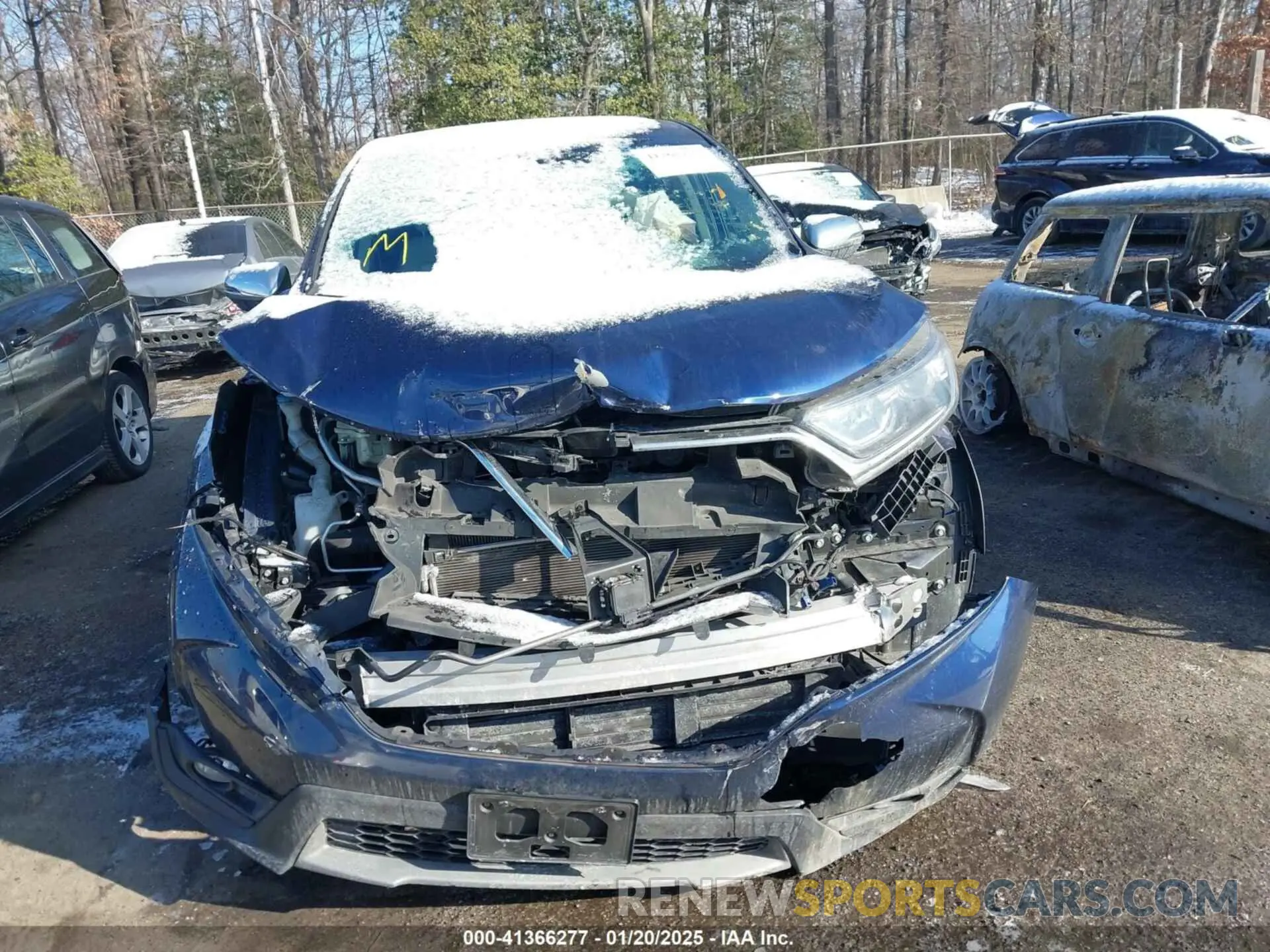 13 Photograph of a damaged car 2HKRW2H54KH630921 HONDA CR-V 2019