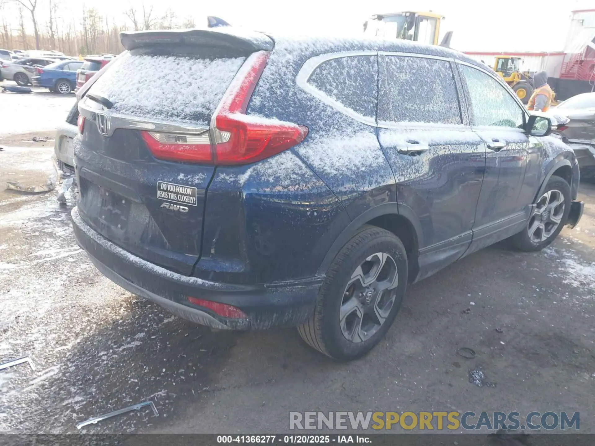4 Photograph of a damaged car 2HKRW2H54KH630921 HONDA CR-V 2019