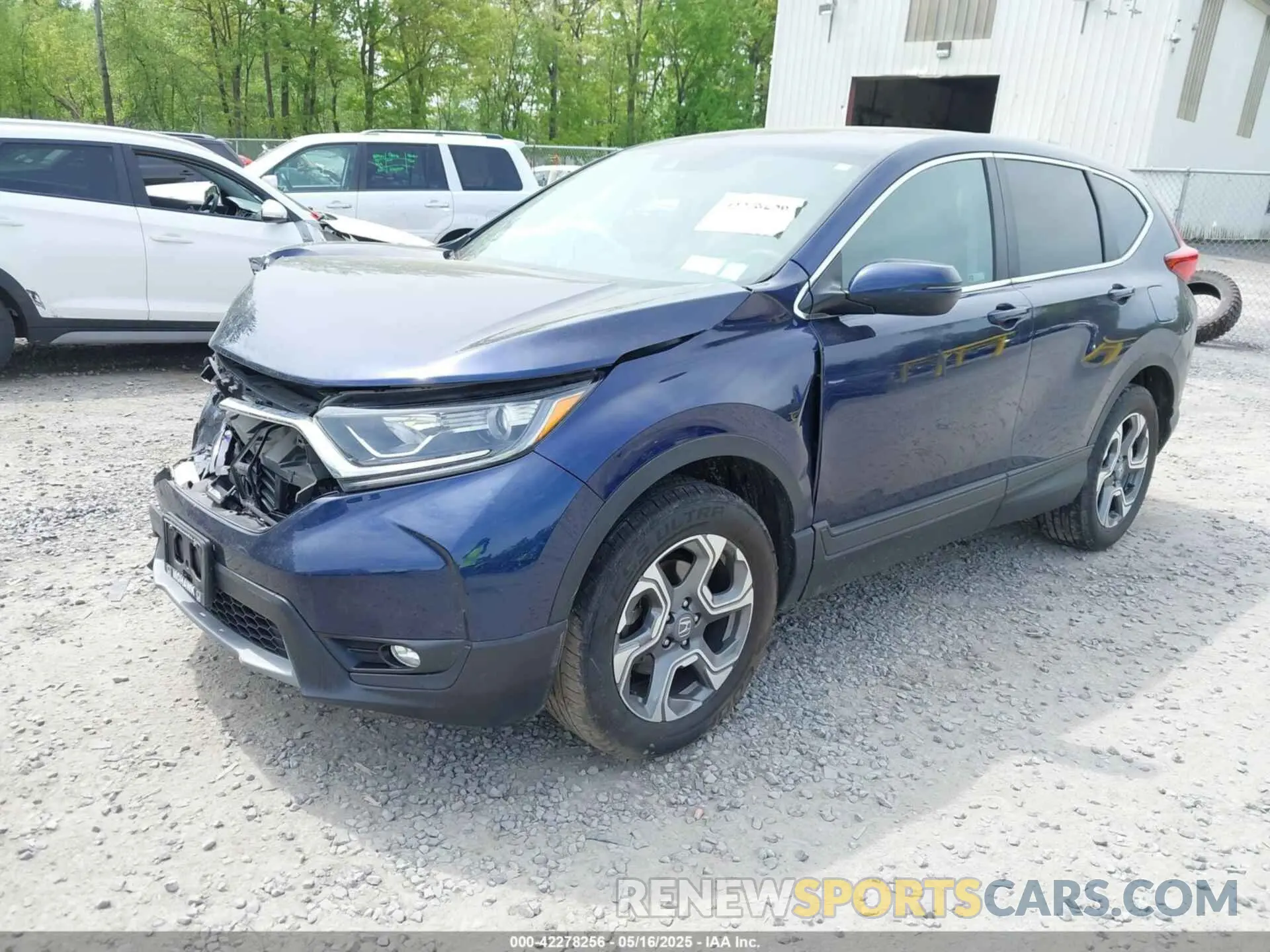2 Фотография поврежденного автомобиля 2HKRW2H54KH657262 HONDA CR-V 2019
