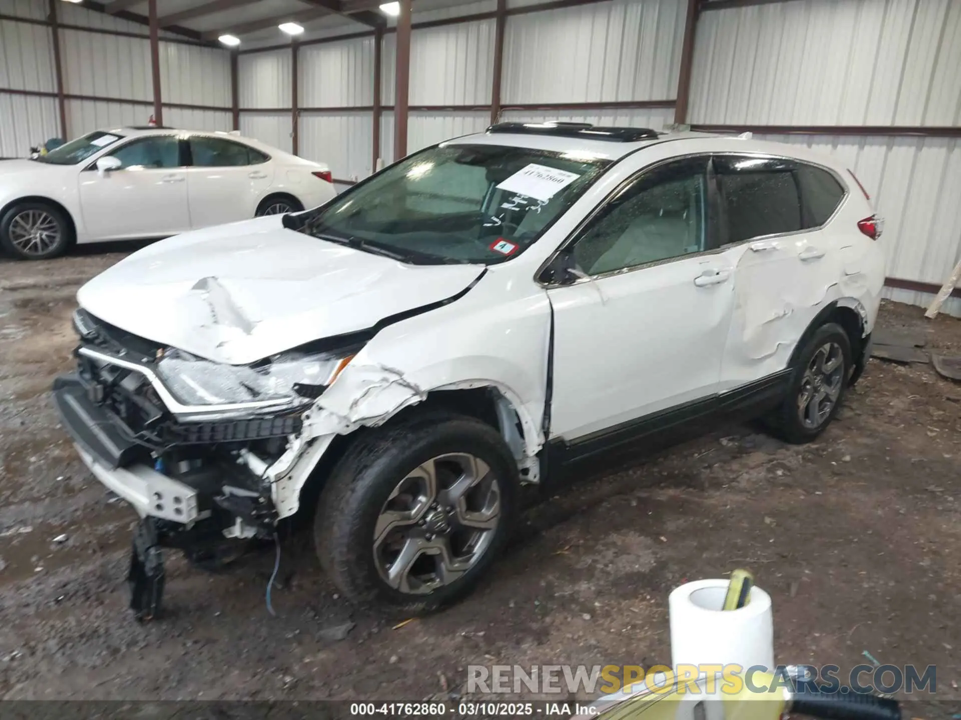2 Фотография поврежденного автомобиля 2HKRW2H56KH641449 HONDA CR-V 2019