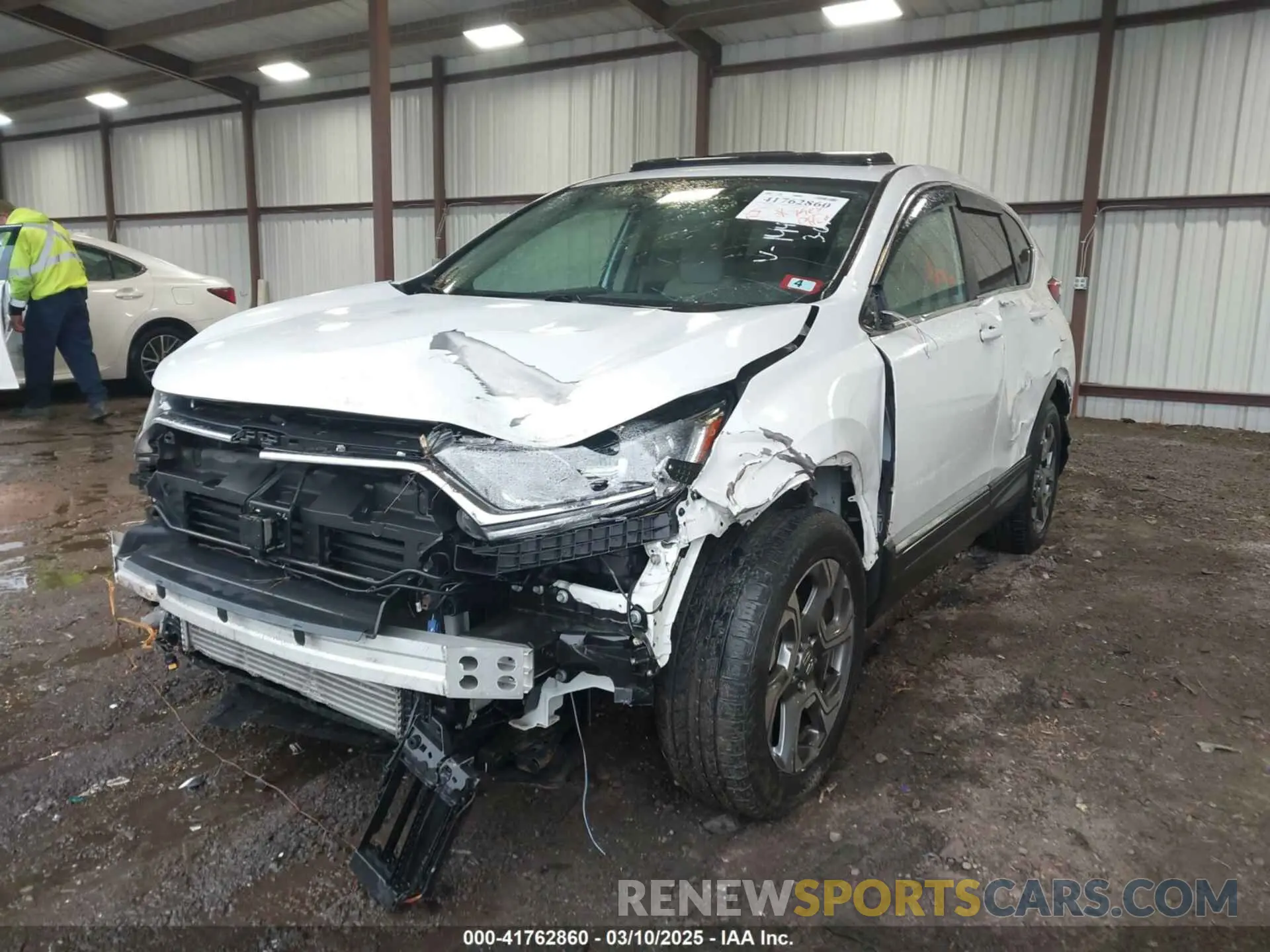 6 Фотография поврежденного автомобиля 2HKRW2H56KH641449 HONDA CR-V 2019