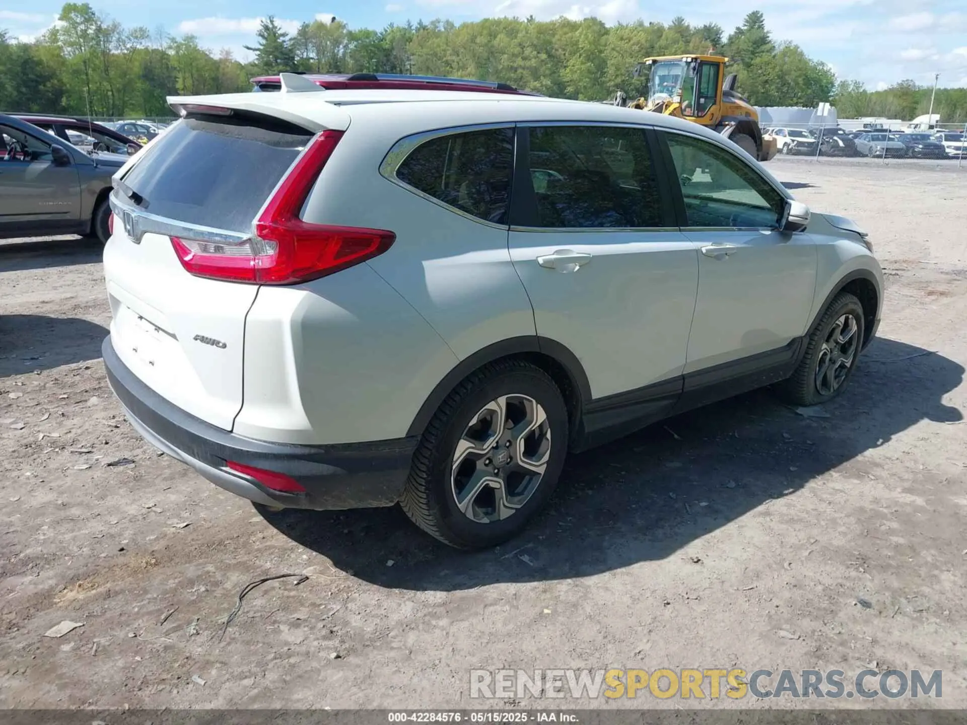 4 Фотография поврежденного автомобиля 2HKRW2H56KH666061 HONDA CR-V 2019