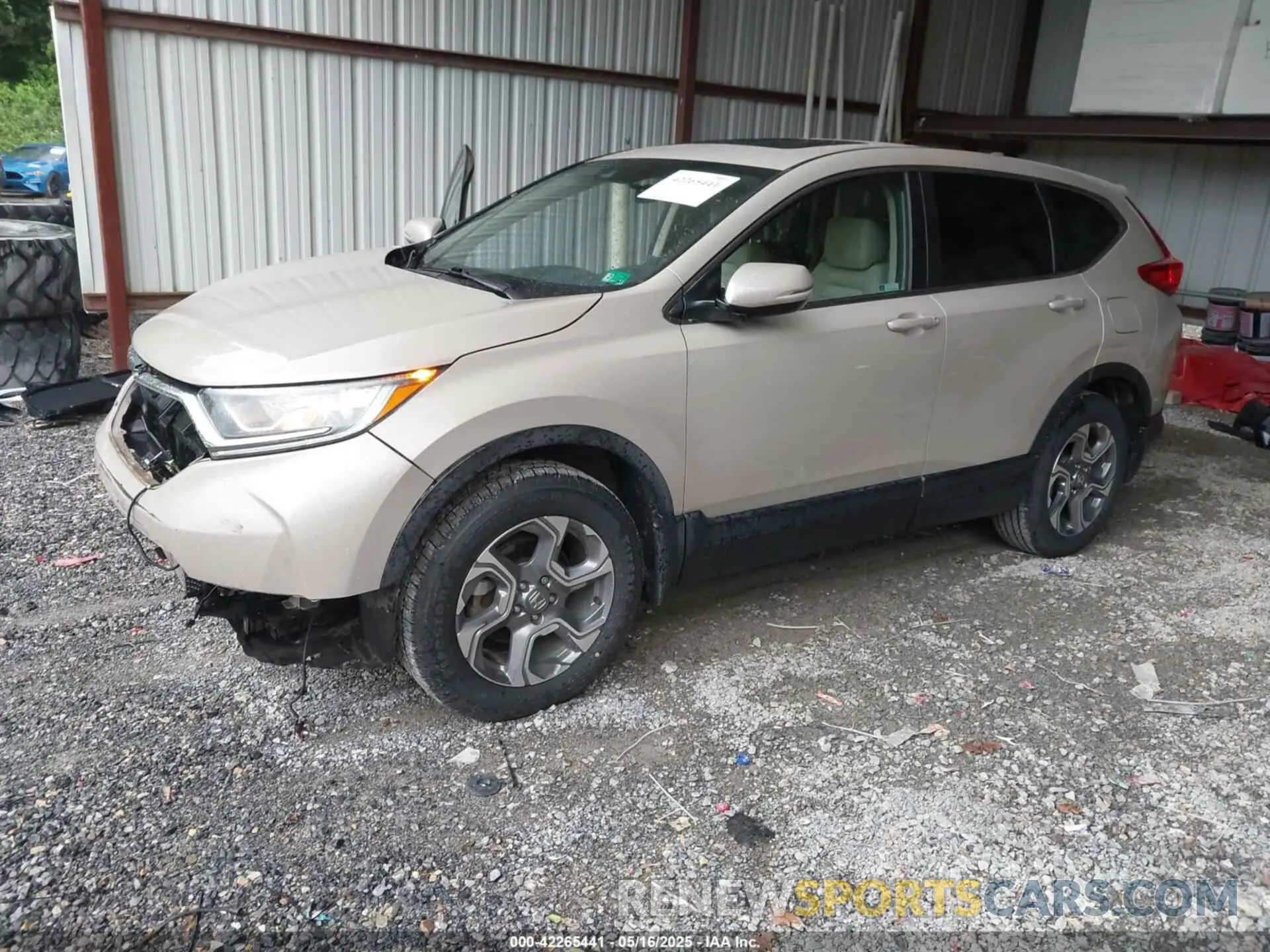 2 Photograph of a damaged car 2HKRW2H58KH601390 HONDA CR-V 2019
