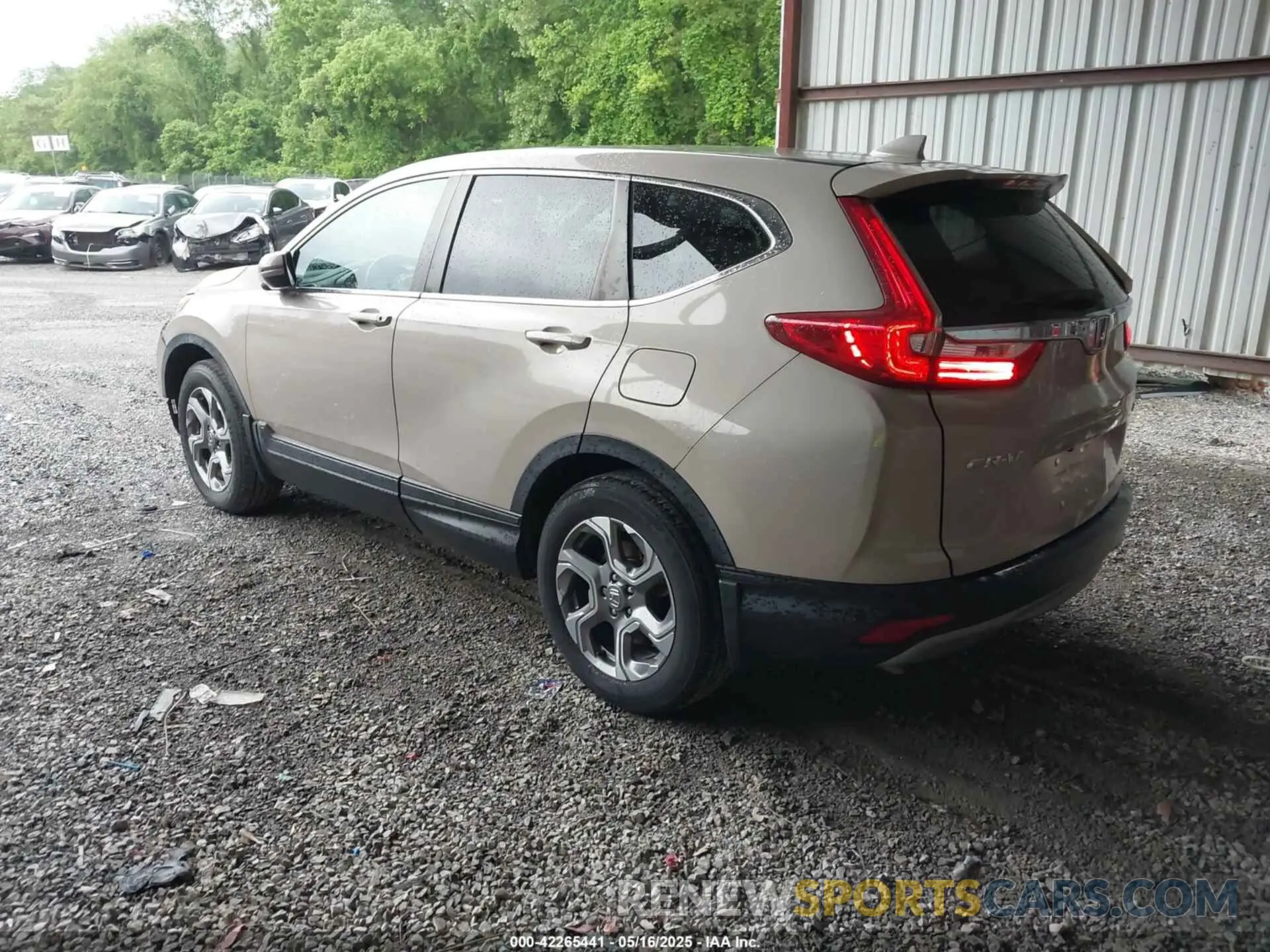 3 Photograph of a damaged car 2HKRW2H58KH601390 HONDA CR-V 2019