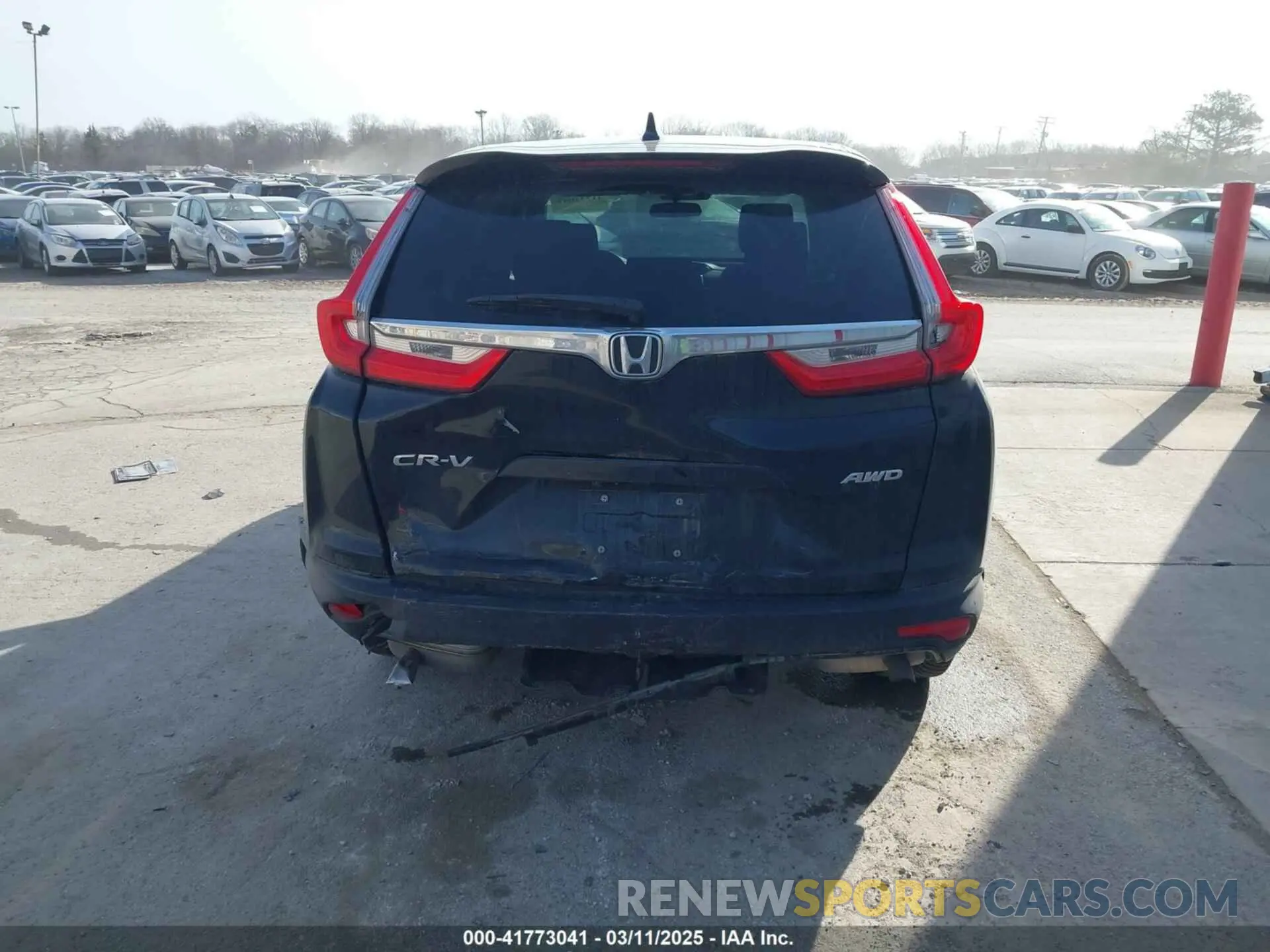 17 Фотография поврежденного автомобиля 2HKRW2H58KH660245 HONDA CR-V 2019