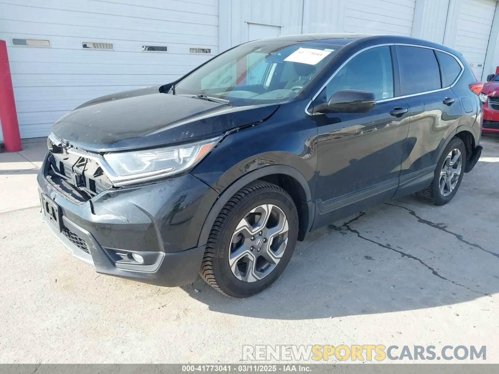 2 Фотография поврежденного автомобиля 2HKRW2H58KH660245 HONDA CR-V 2019