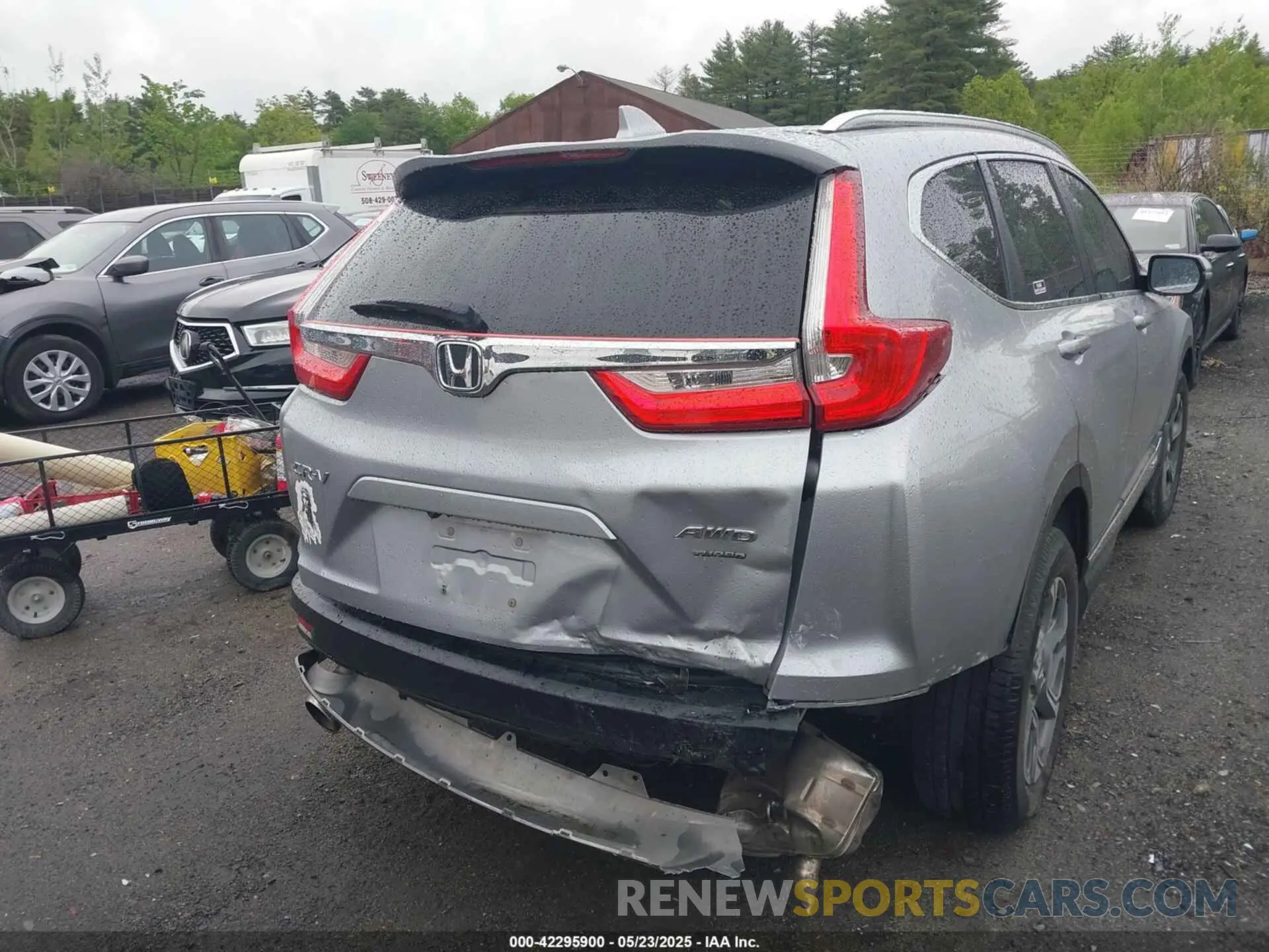 16 Фотография поврежденного автомобиля 2HKRW2H5XKH662272 HONDA CR-V 2019