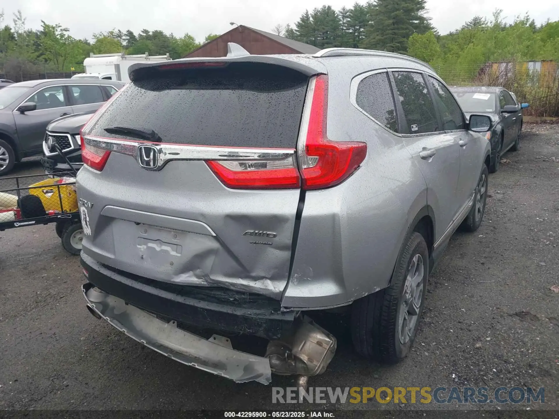 4 Фотография поврежденного автомобиля 2HKRW2H5XKH662272 HONDA CR-V 2019