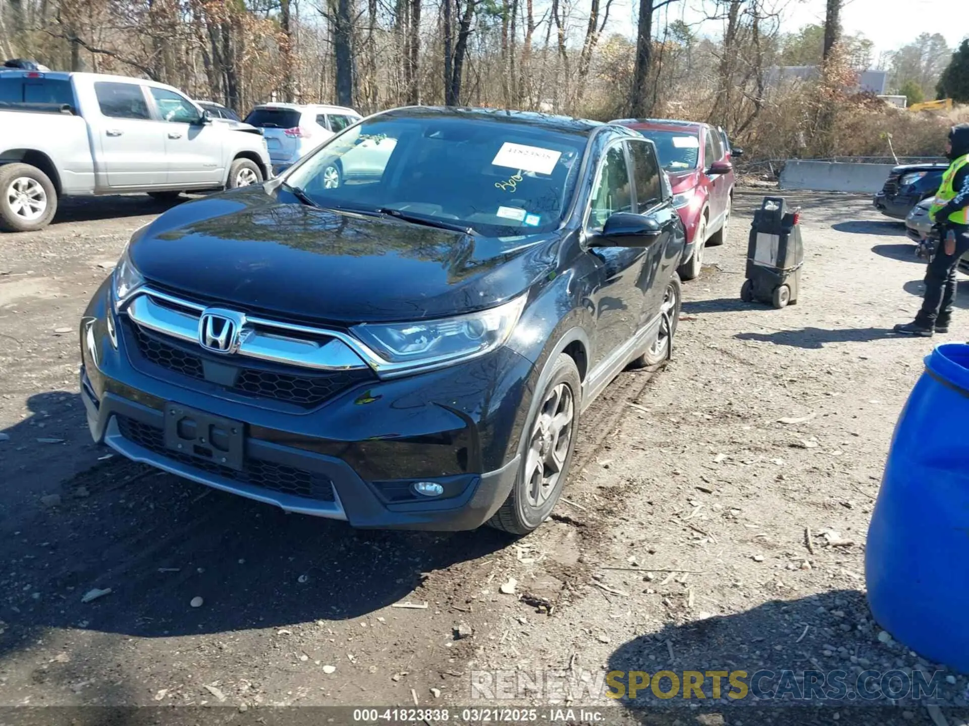1 Фотография поврежденного автомобиля 2HKRW2H5XKH674504 HONDA CR-V 2019