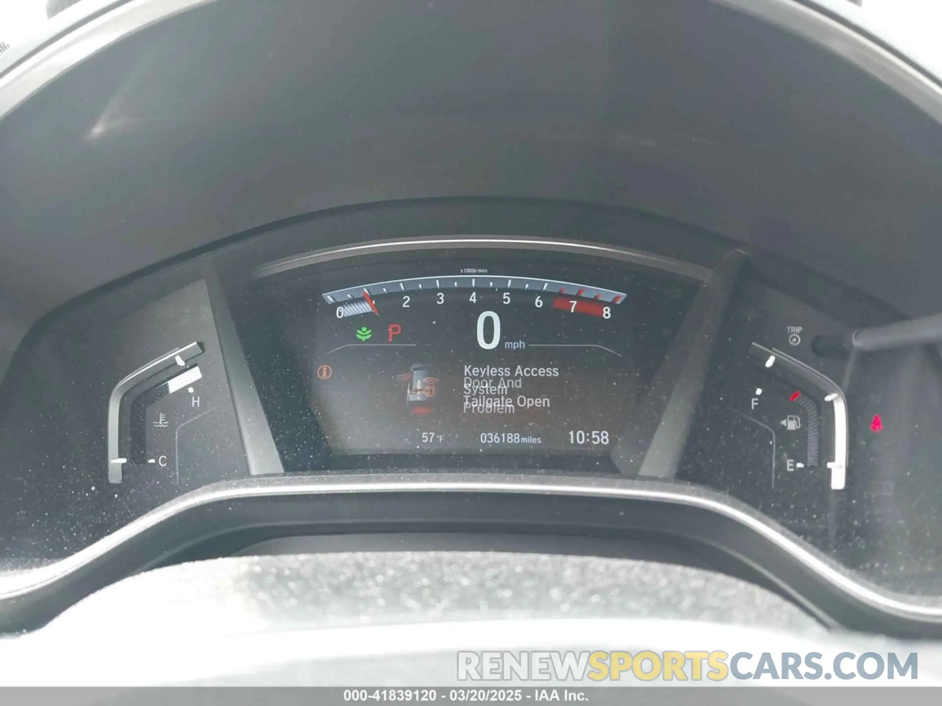 7 Photograph of a damaged car 2HKRW2H80KH612359 HONDA CR-V 2019