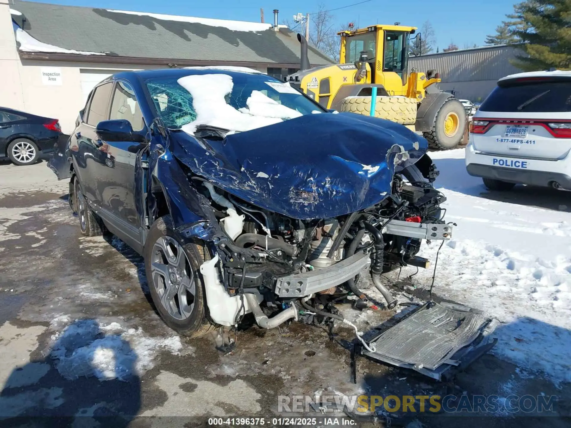6 Photograph of a damaged car 2HKRW2H80KH643675 HONDA CR-V 2019