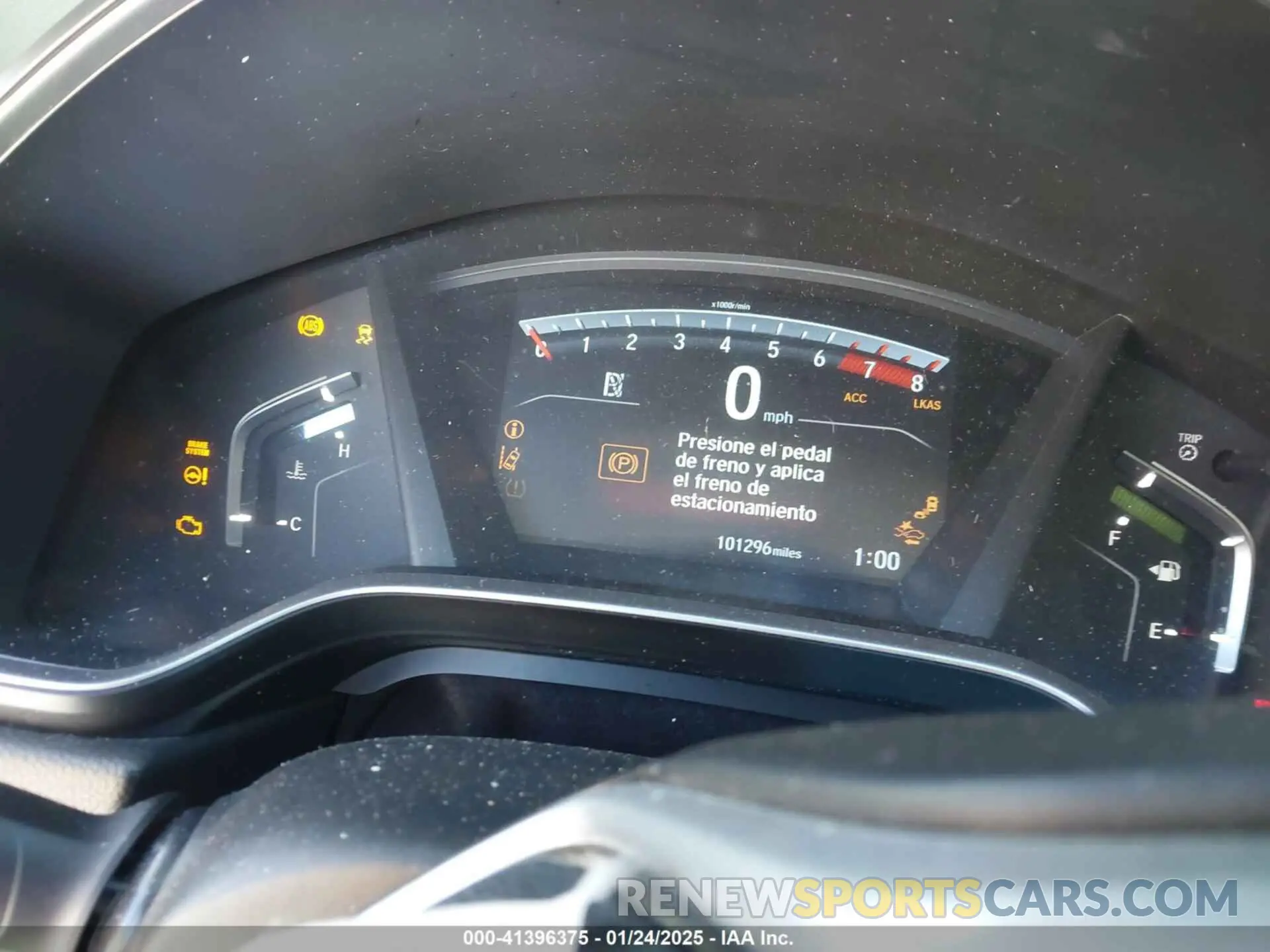 7 Photograph of a damaged car 2HKRW2H80KH643675 HONDA CR-V 2019