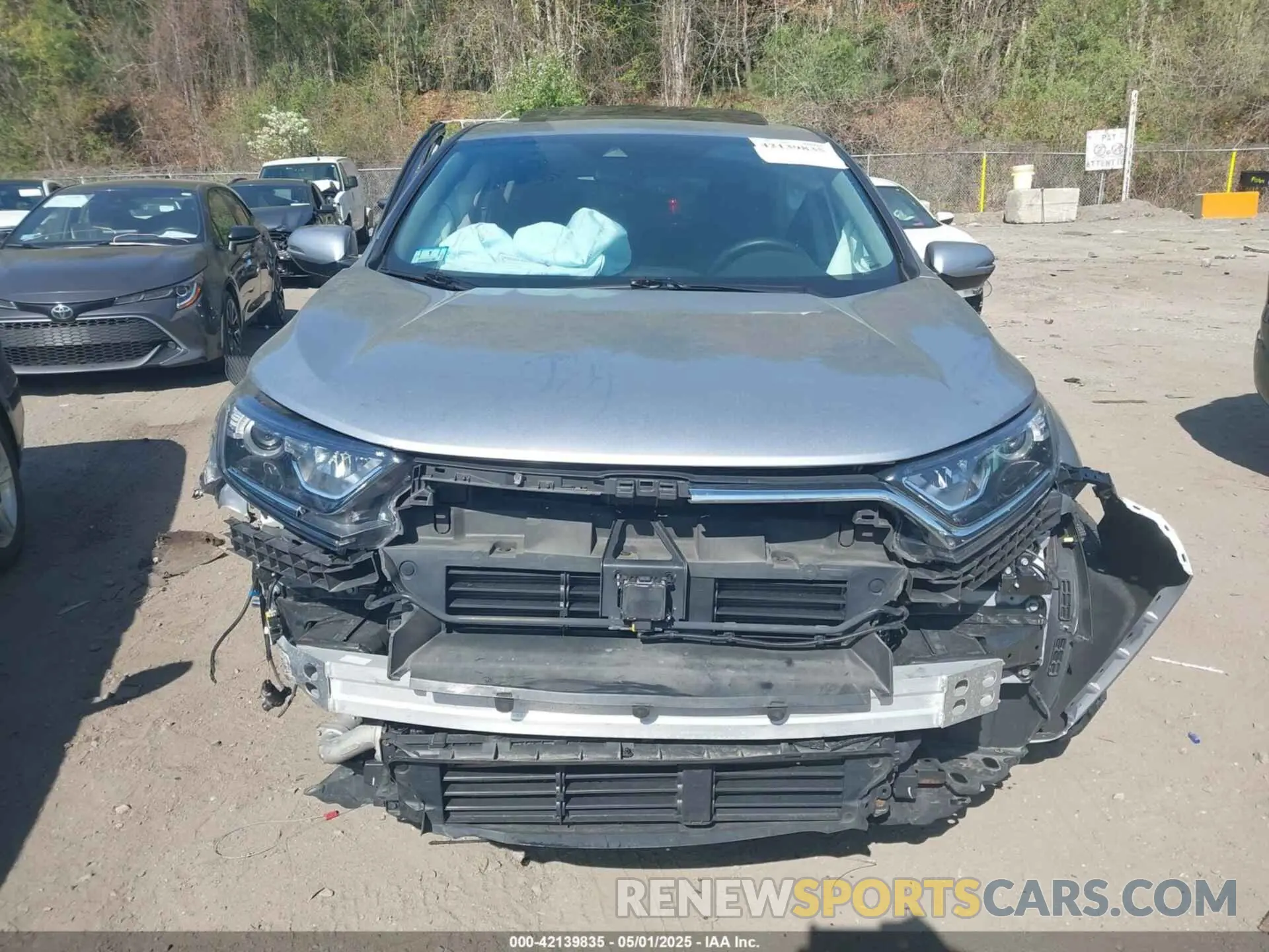 13 Фотография поврежденного автомобиля 2HKRW2H81KH607638 HONDA CR-V 2019