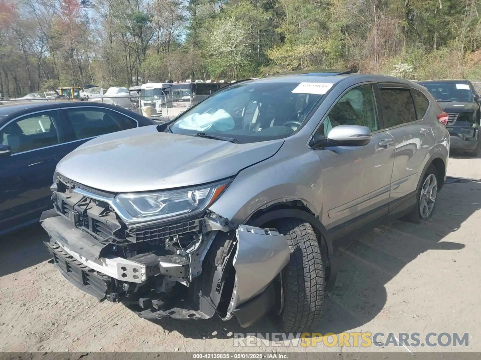 2 Фотография поврежденного автомобиля 2HKRW2H81KH607638 HONDA CR-V 2019