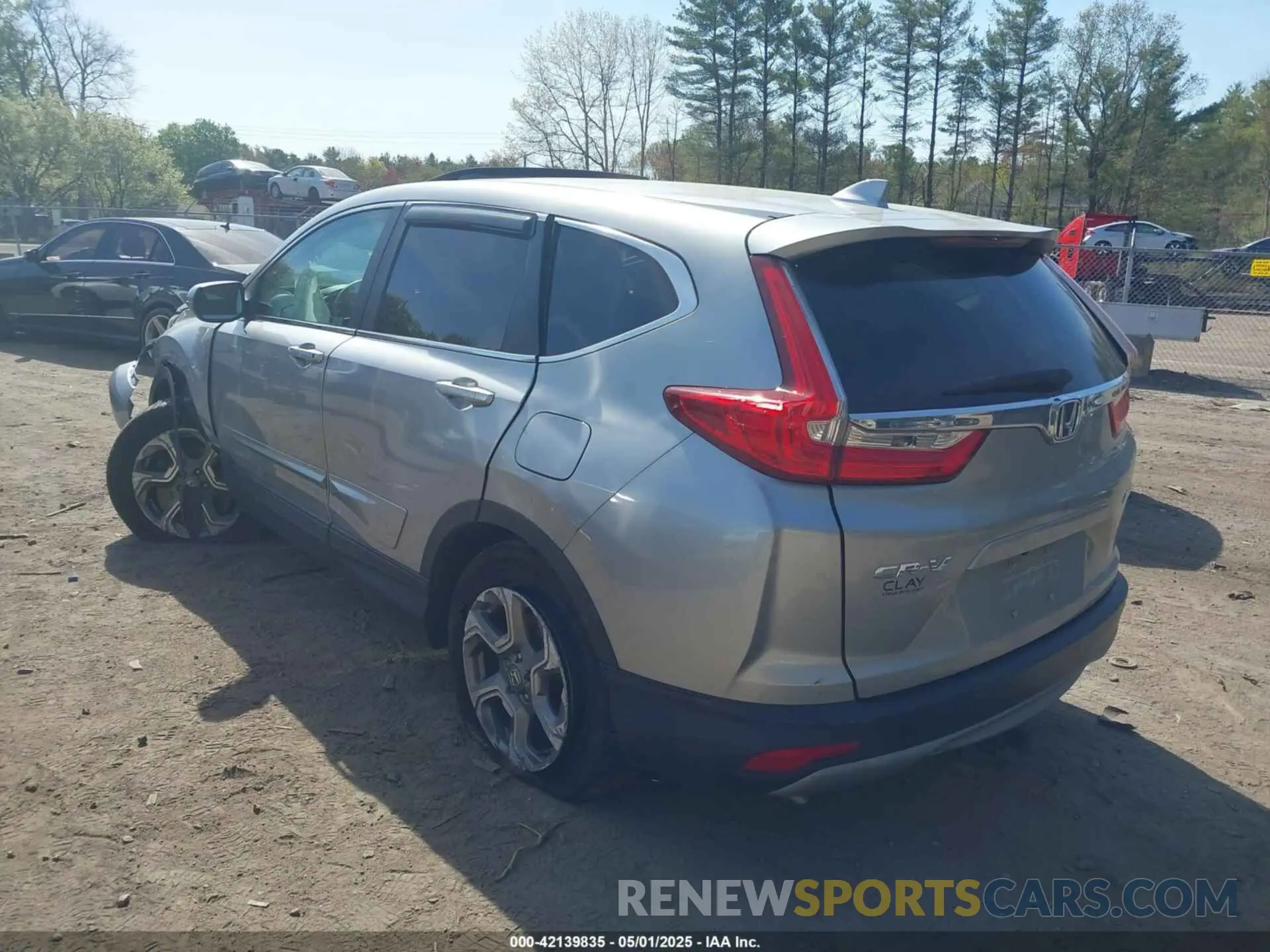 3 Фотография поврежденного автомобиля 2HKRW2H81KH607638 HONDA CR-V 2019