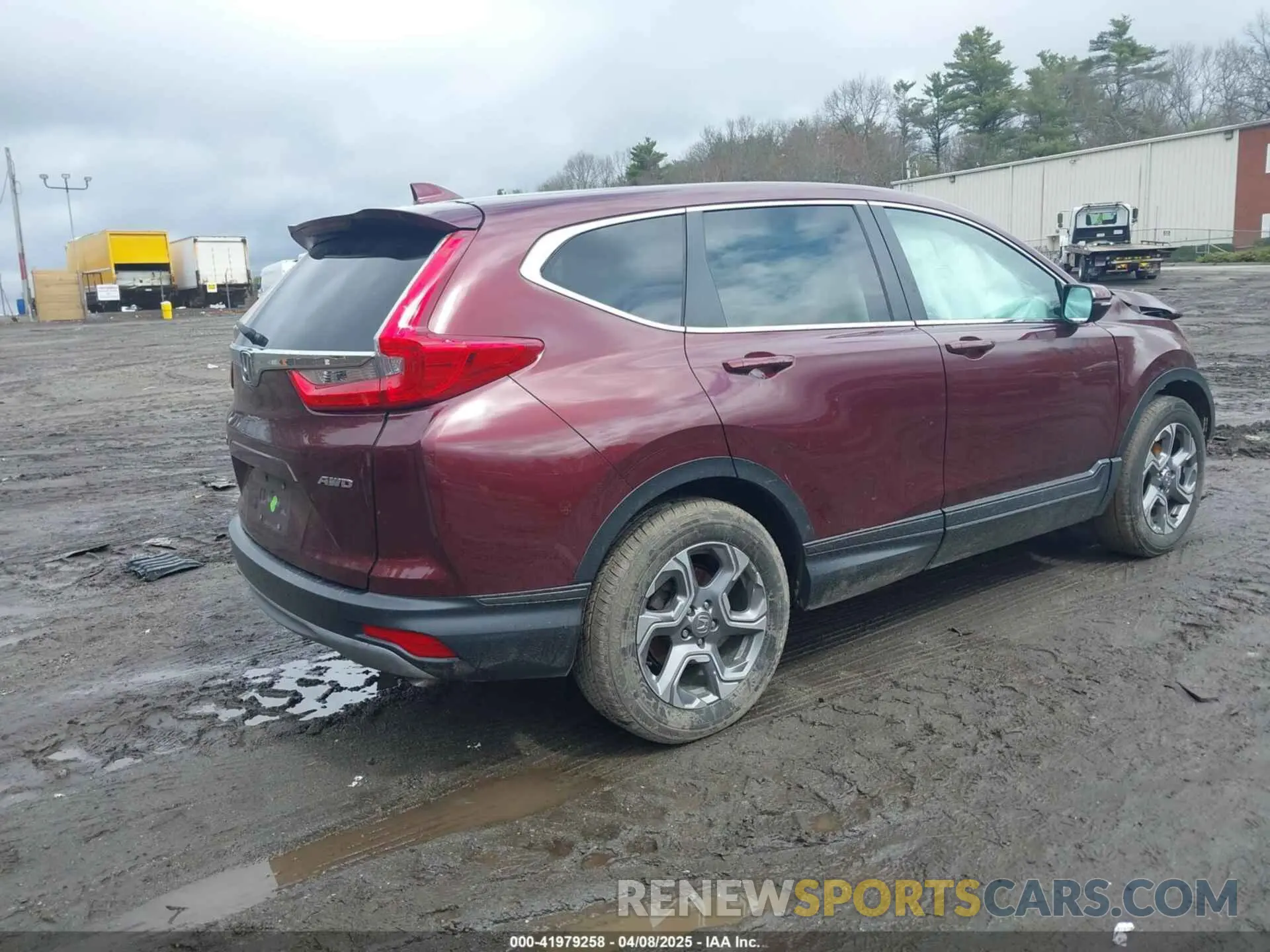 4 Фотография поврежденного автомобиля 2HKRW2H87KH620880 HONDA CR-V 2019