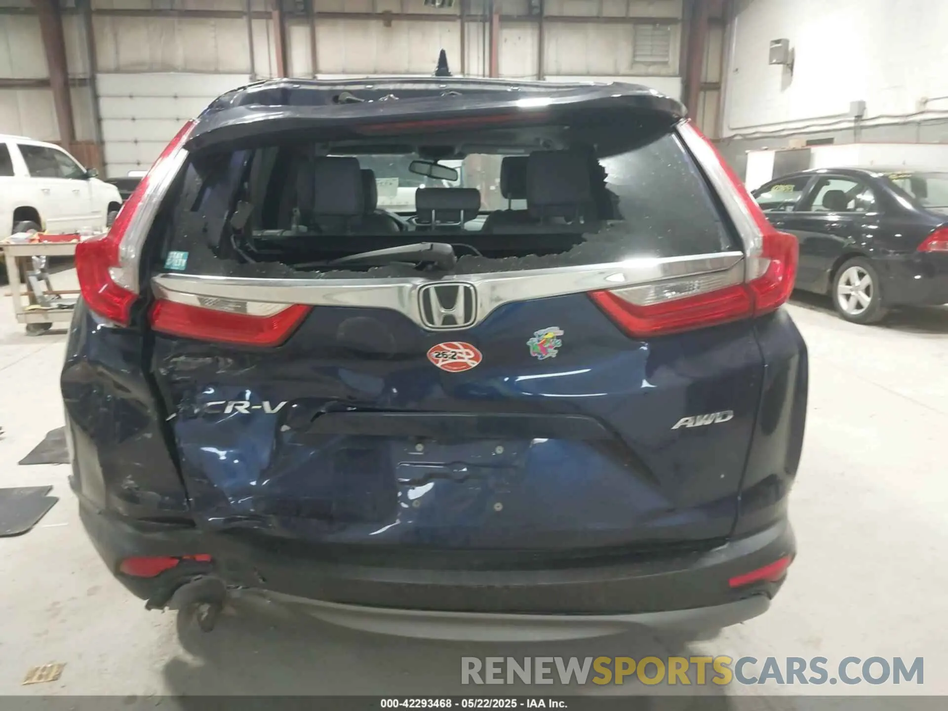16 Фотография поврежденного автомобиля 2HKRW2H88KH620385 HONDA CR-V 2019