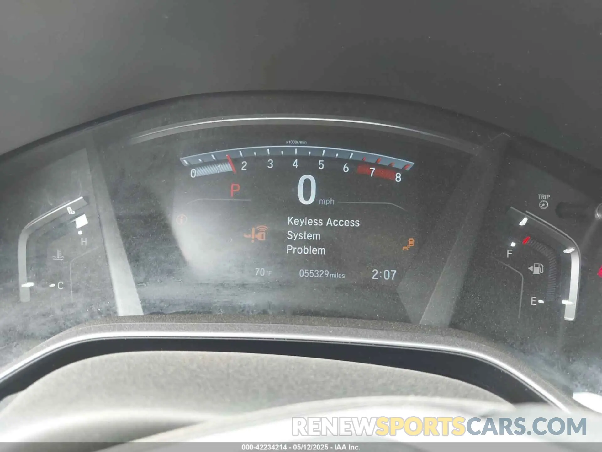 7 Photograph of a damaged car 2HKRW2H89KH660460 HONDA CR-V 2019