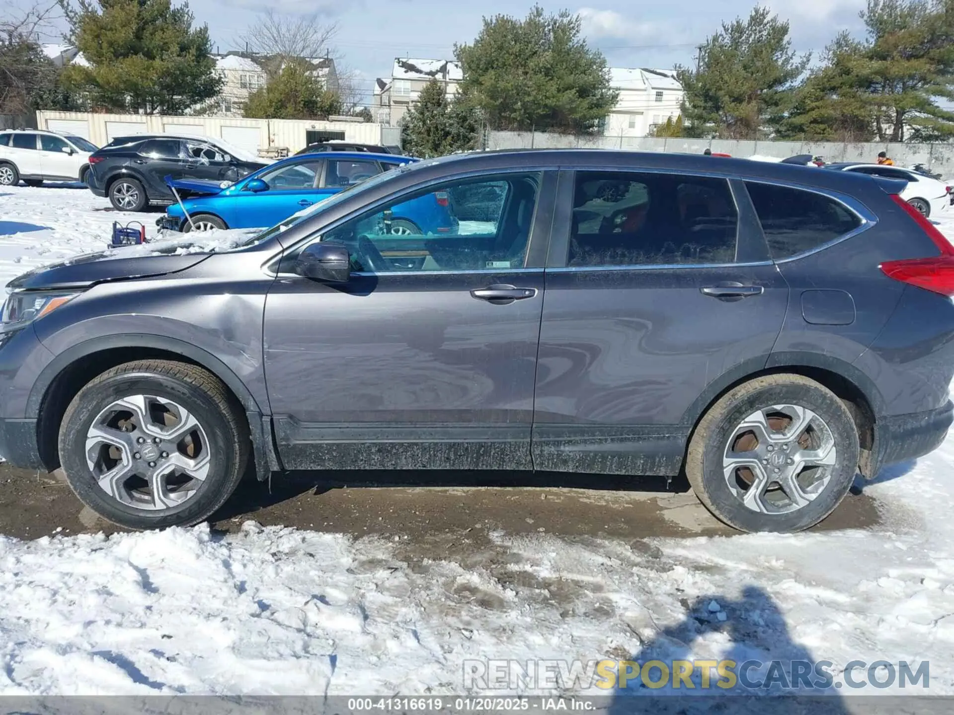 14 Фотография поврежденного автомобиля 2HKRW2H8XKH671869 HONDA CR-V 2019