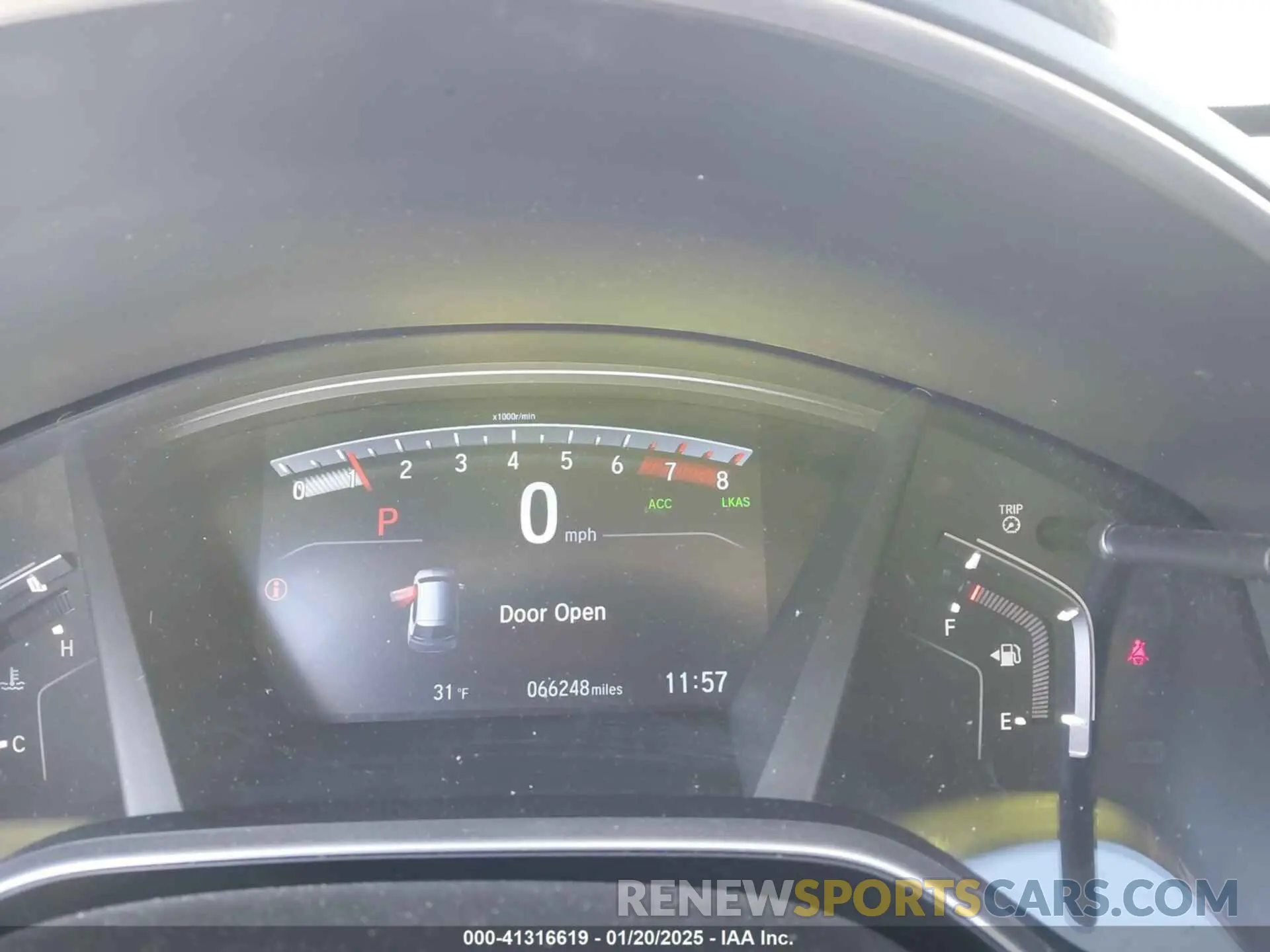 7 Фотография поврежденного автомобиля 2HKRW2H8XKH671869 HONDA CR-V 2019