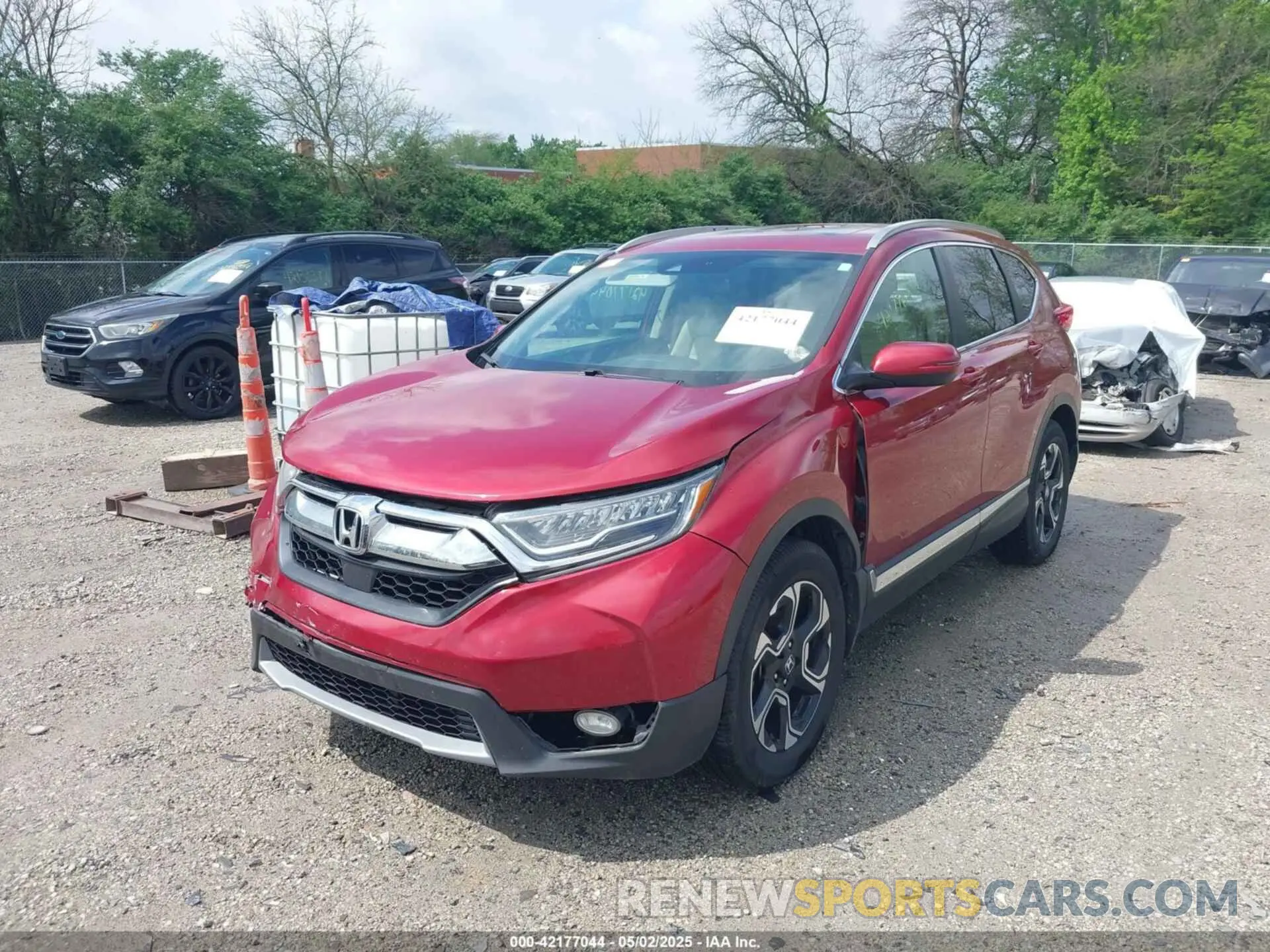 2 Фотография поврежденного автомобиля 2HKRW2H92KH626997 HONDA CR-V 2019