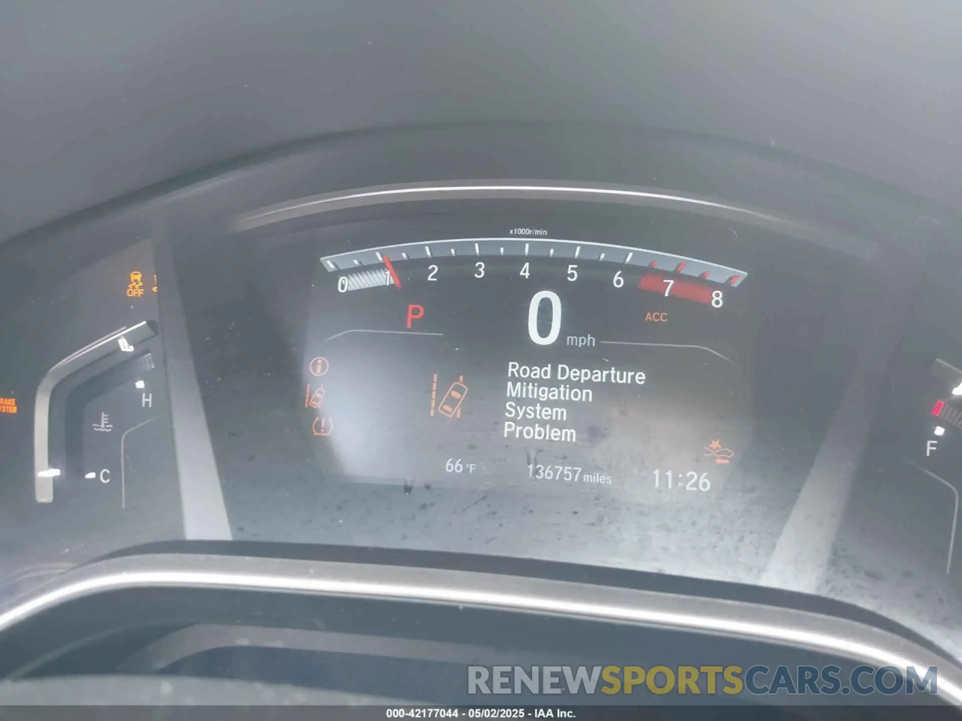 7 Фотография поврежденного автомобиля 2HKRW2H92KH626997 HONDA CR-V 2019