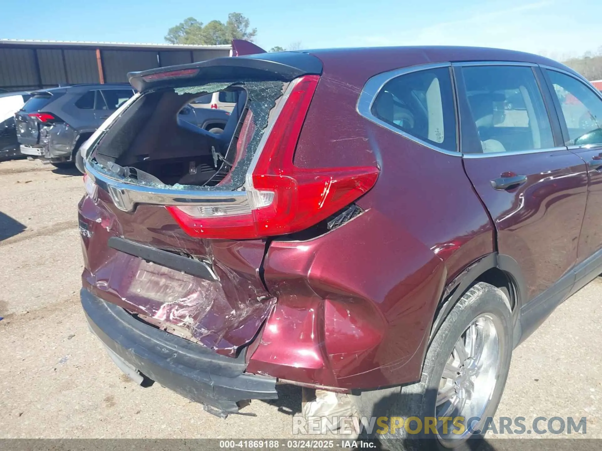 13 Фотография поврежденного автомобиля 2HKRW5H30KH414385 HONDA CR-V 2019
