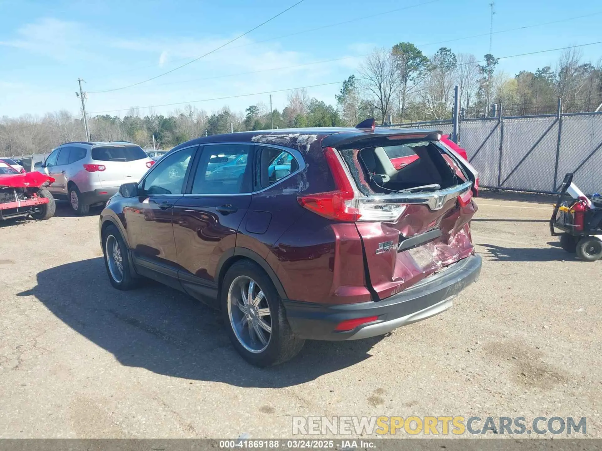 3 Фотография поврежденного автомобиля 2HKRW5H30KH414385 HONDA CR-V 2019