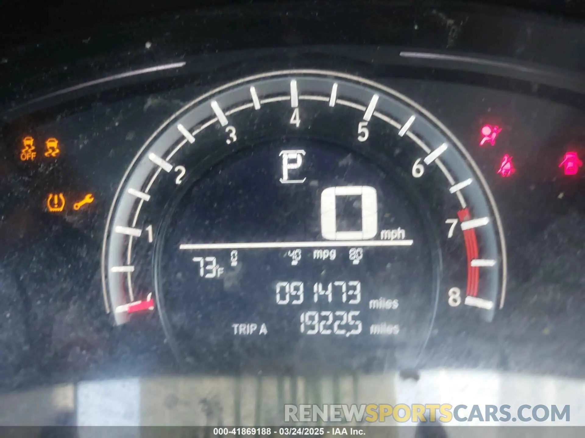 7 Фотография поврежденного автомобиля 2HKRW5H30KH414385 HONDA CR-V 2019